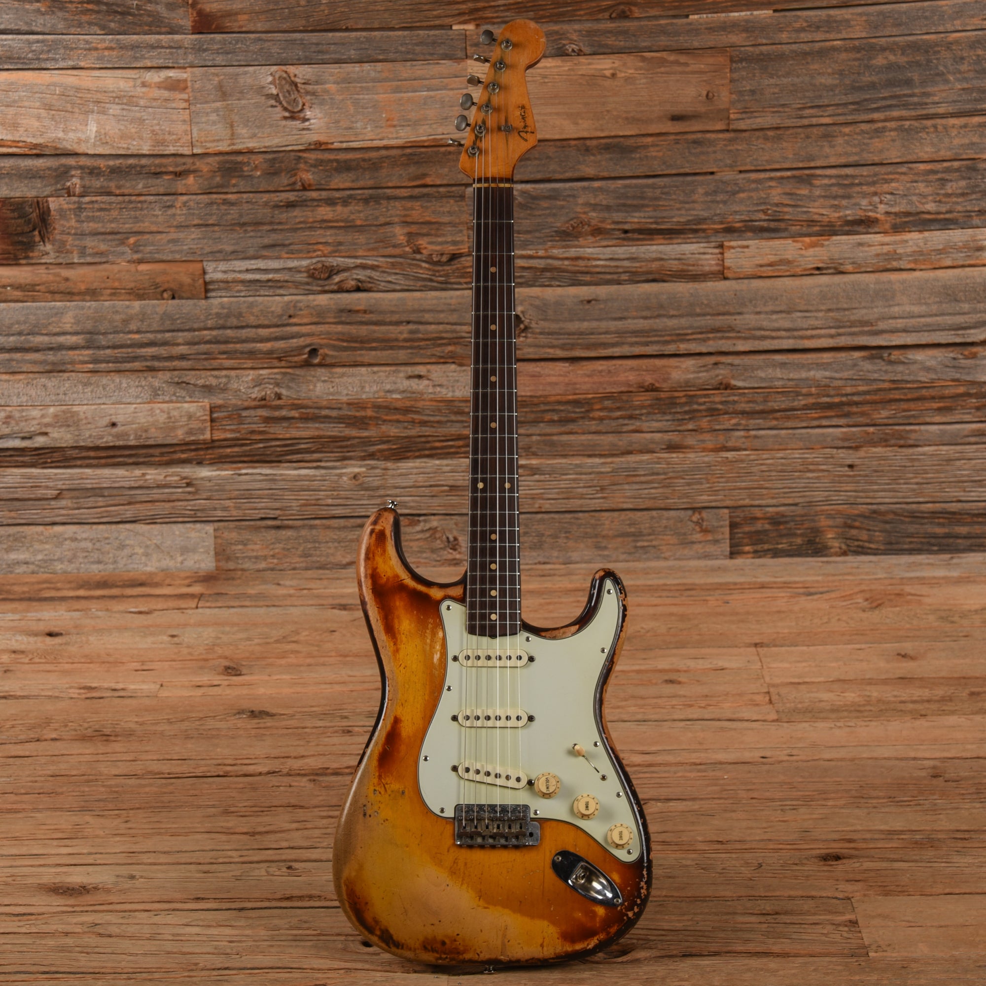 Fender Stratocaster Sunburst 1959 Electric Guitars / Solid Body