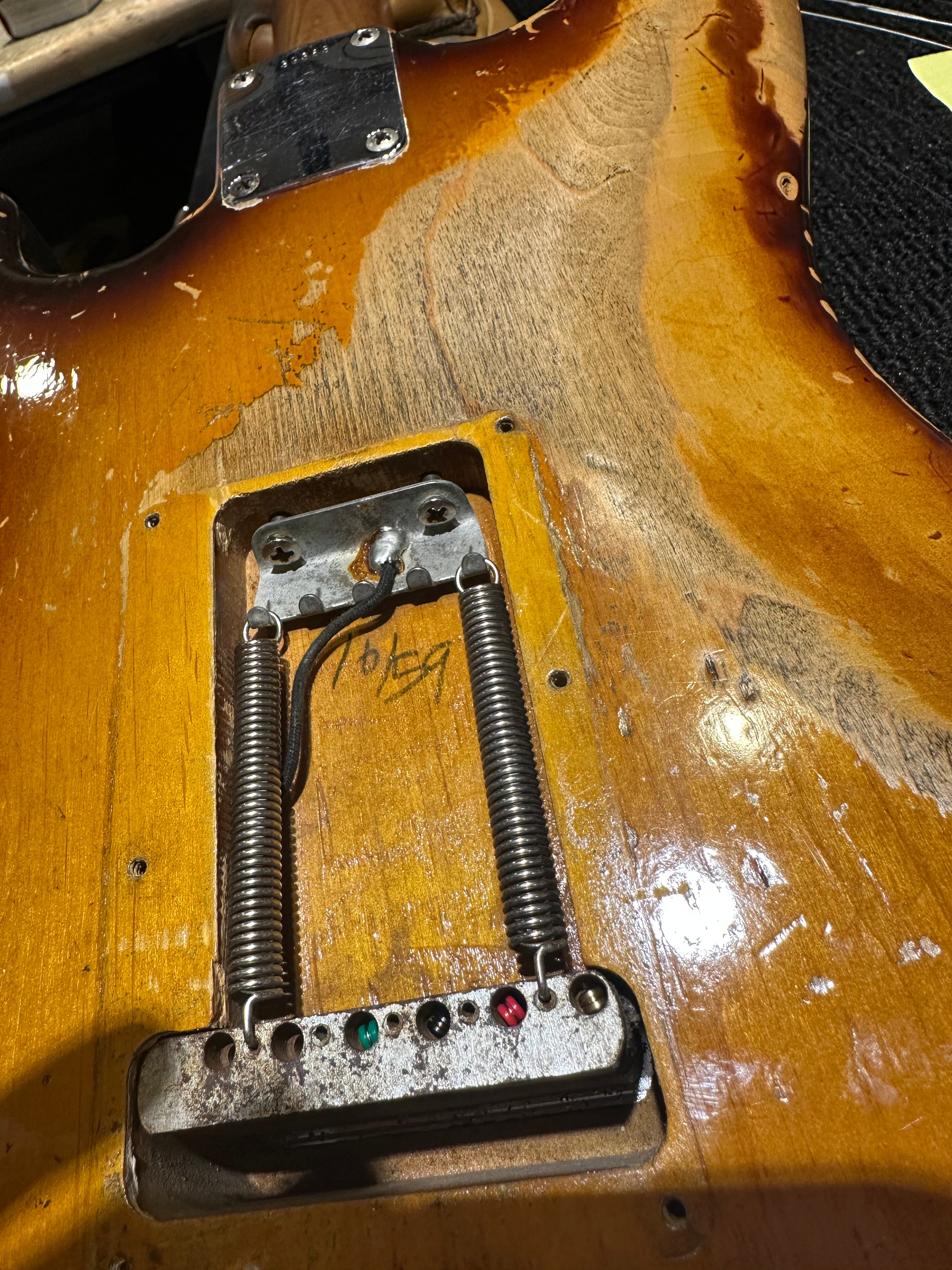 Fender Stratocaster Sunburst 1959 Electric Guitars / Solid Body