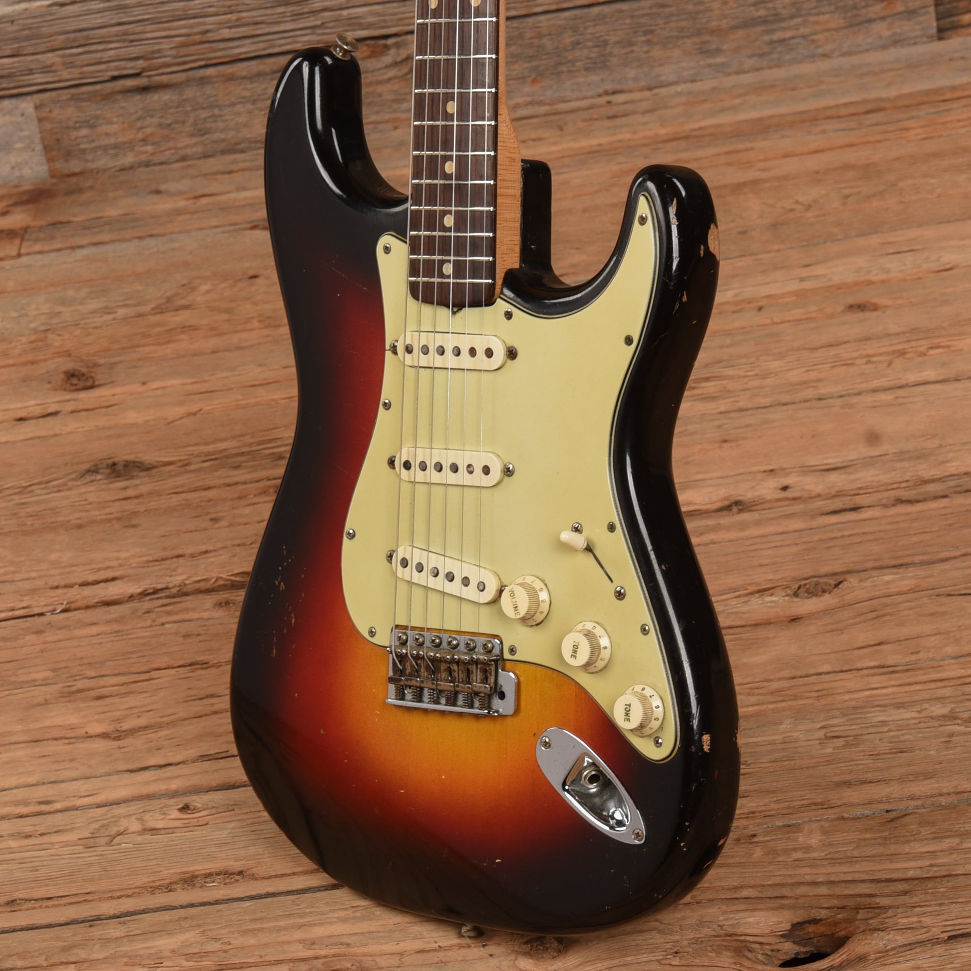 Fender Stratocaster Sunburst 1961 Electric Guitars / Solid Body