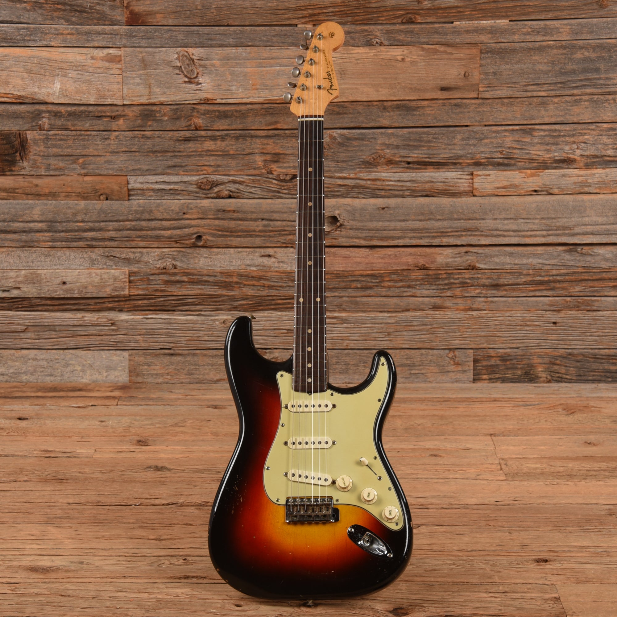 Fender Stratocaster Sunburst 1961 Electric Guitars / Solid Body