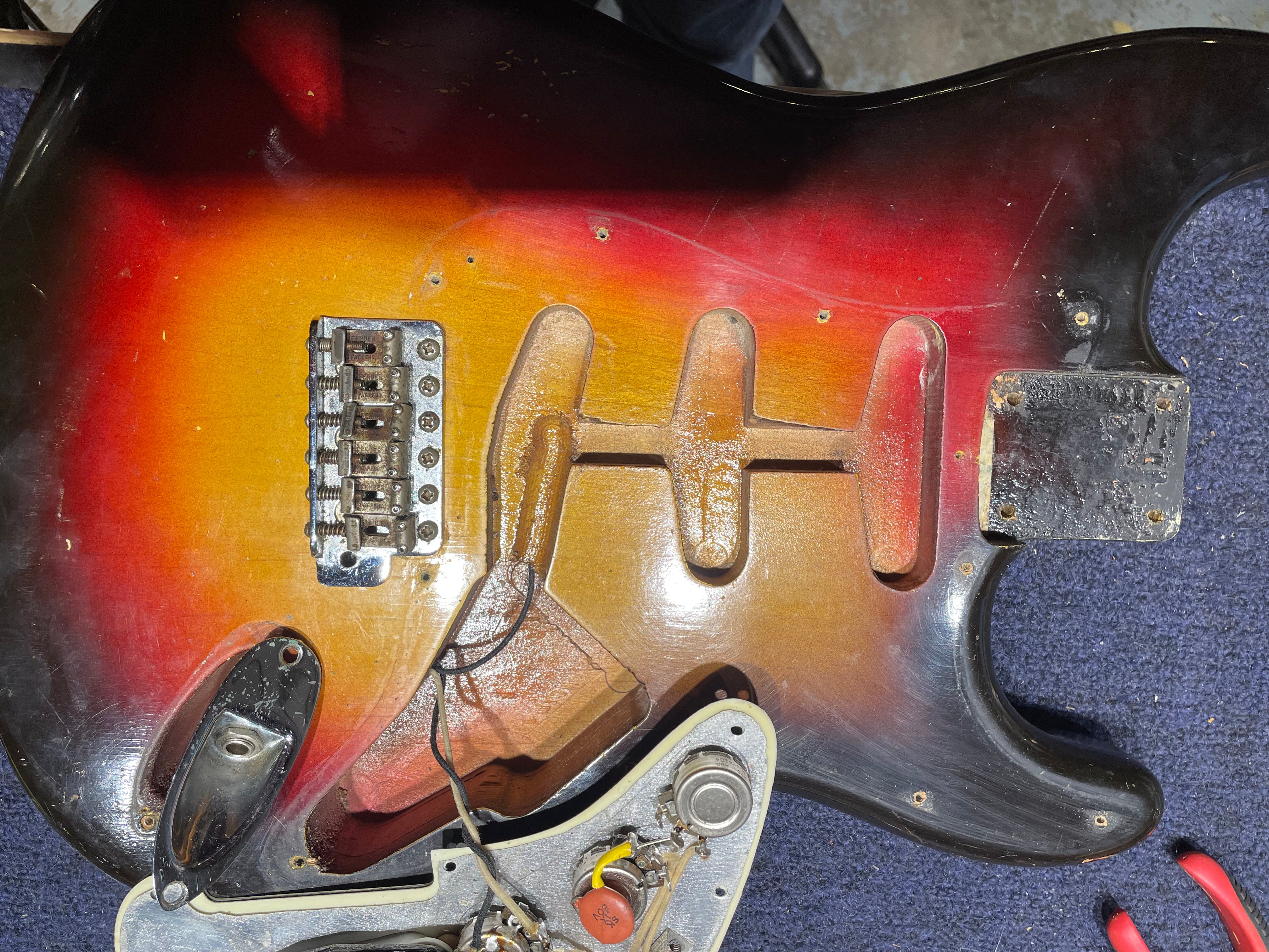 Fender Stratocaster Sunburst 1961 Electric Guitars / Solid Body