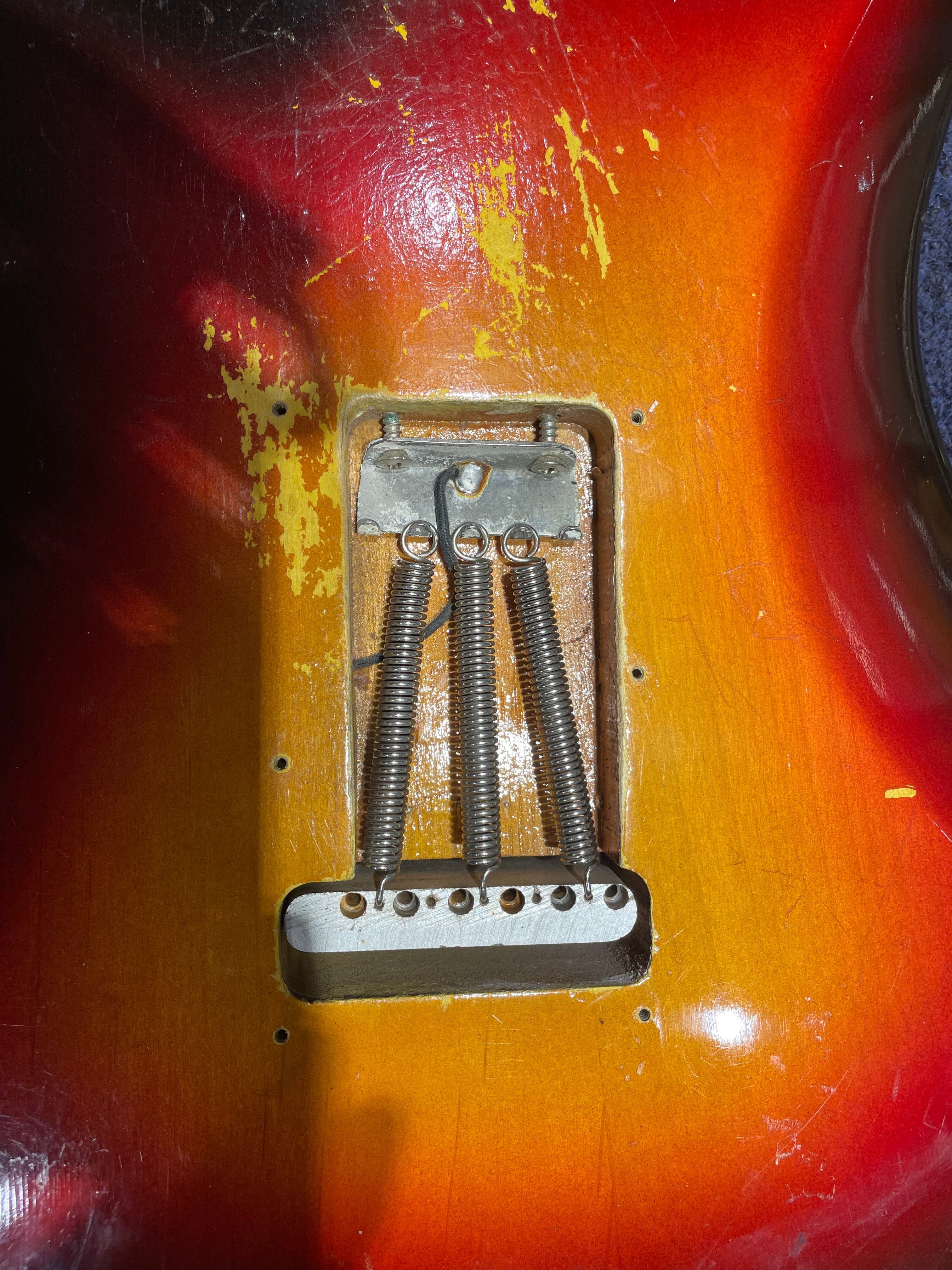 Fender Stratocaster Sunburst 1961 Electric Guitars / Solid Body