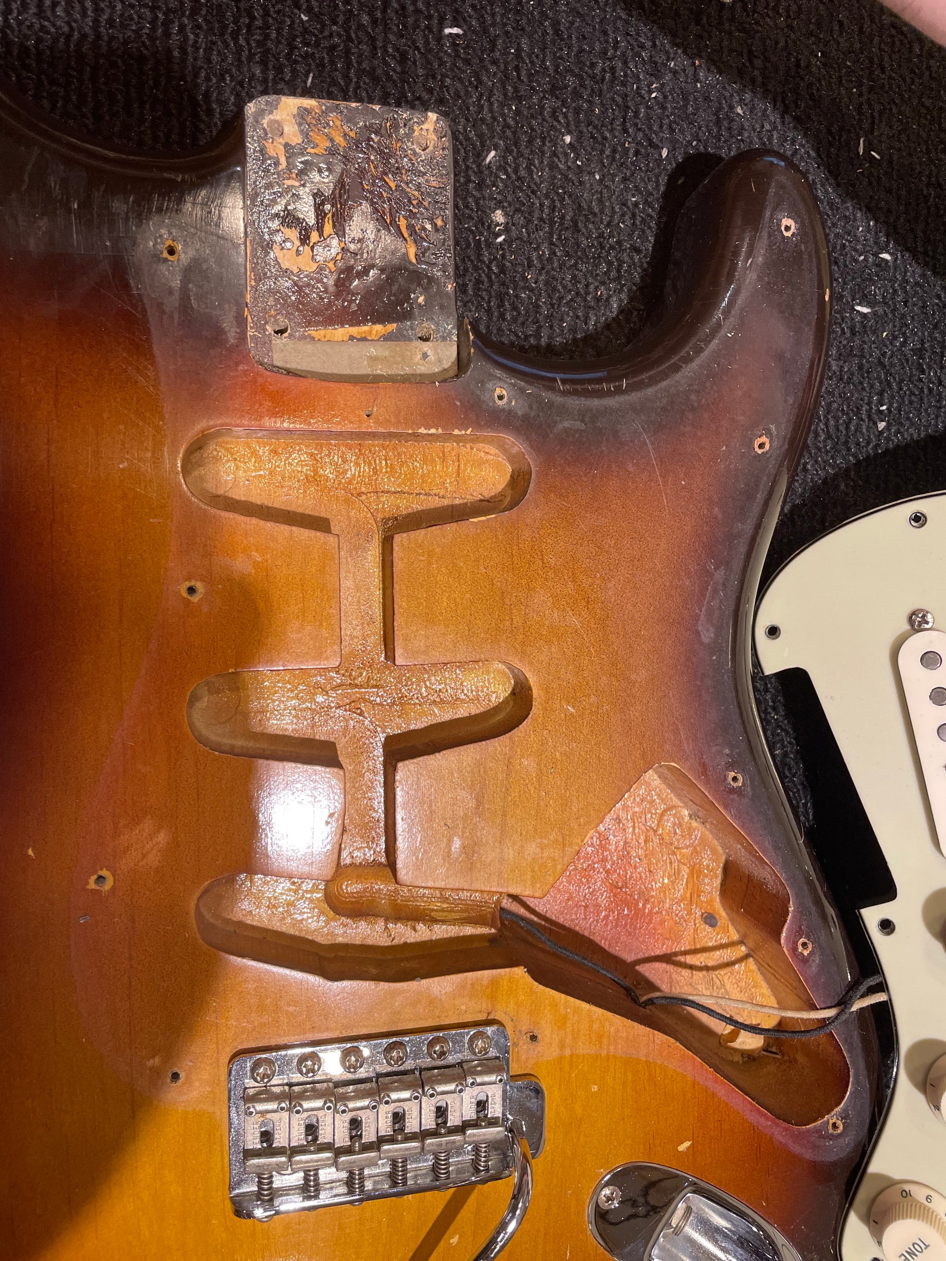 Fender Stratocaster Sunburst 1961 Electric Guitars / Solid Body