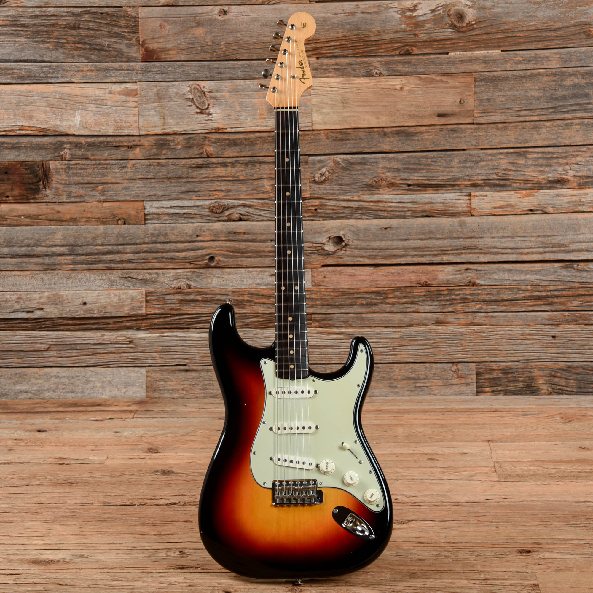 Fender Stratocaster Sunburst 1963 Electric Guitars / Solid Body
