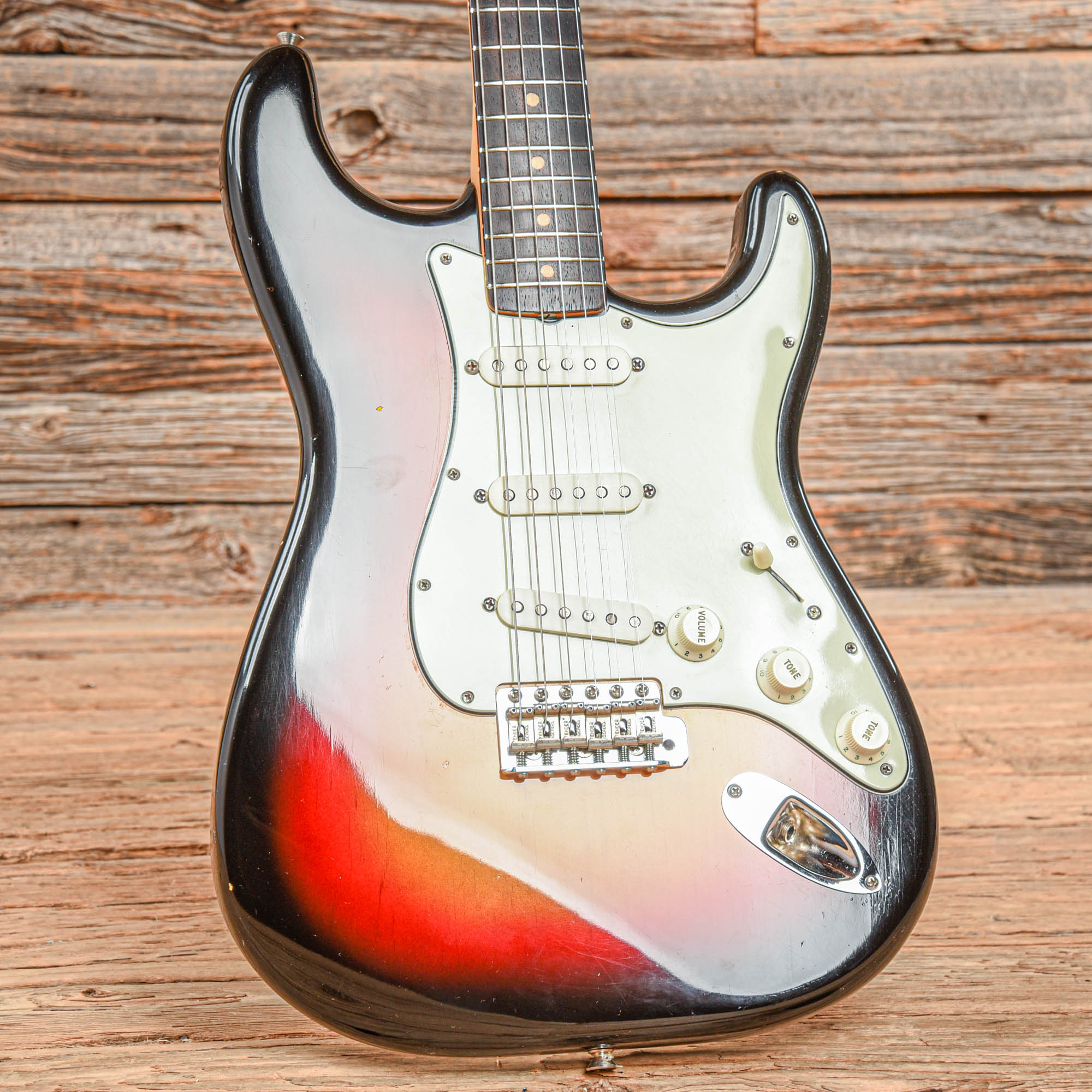 Fender Stratocaster Sunburst 1963 Electric Guitars / Solid Body