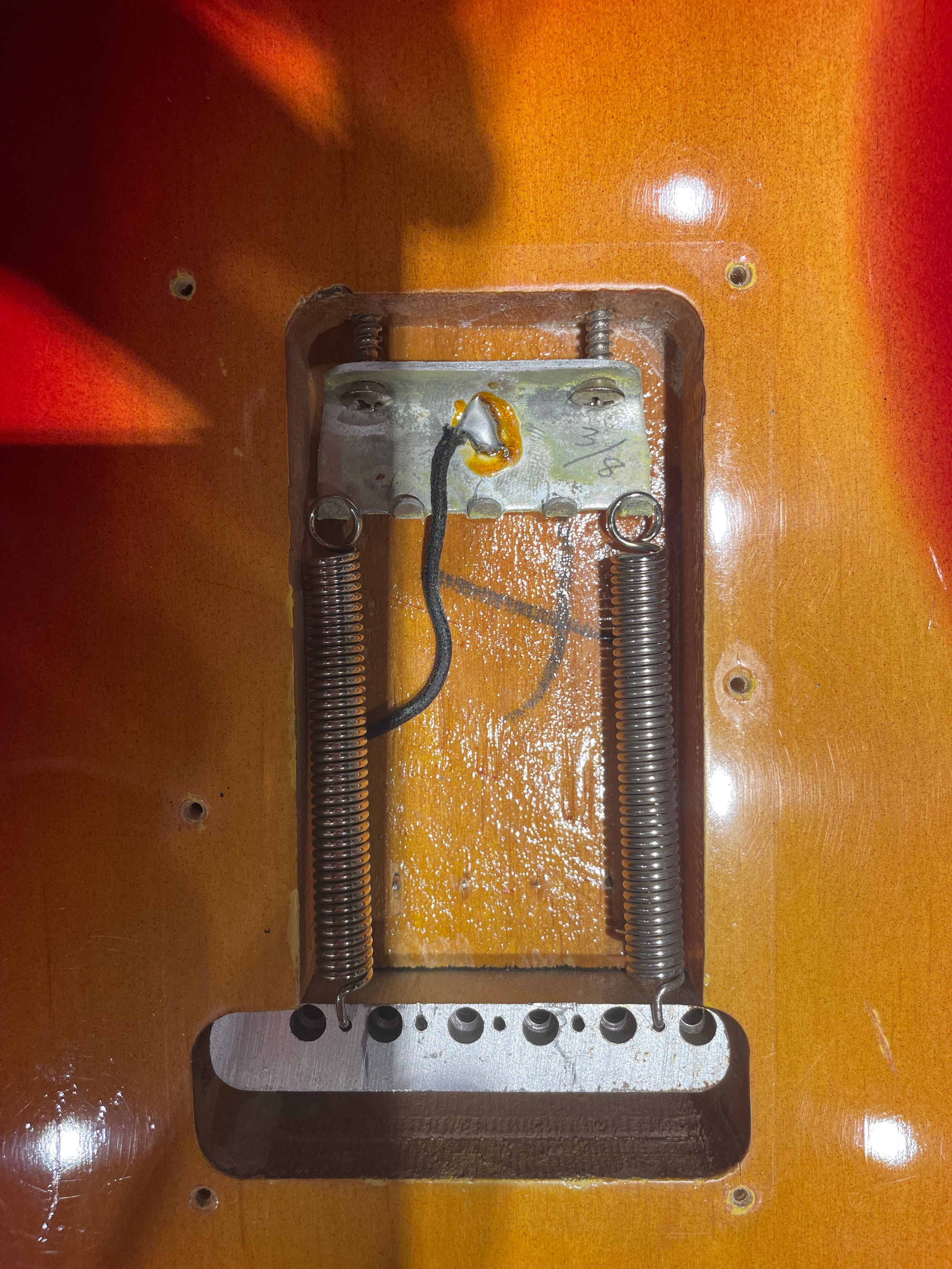 Fender Stratocaster Sunburst 1963 Electric Guitars / Solid Body