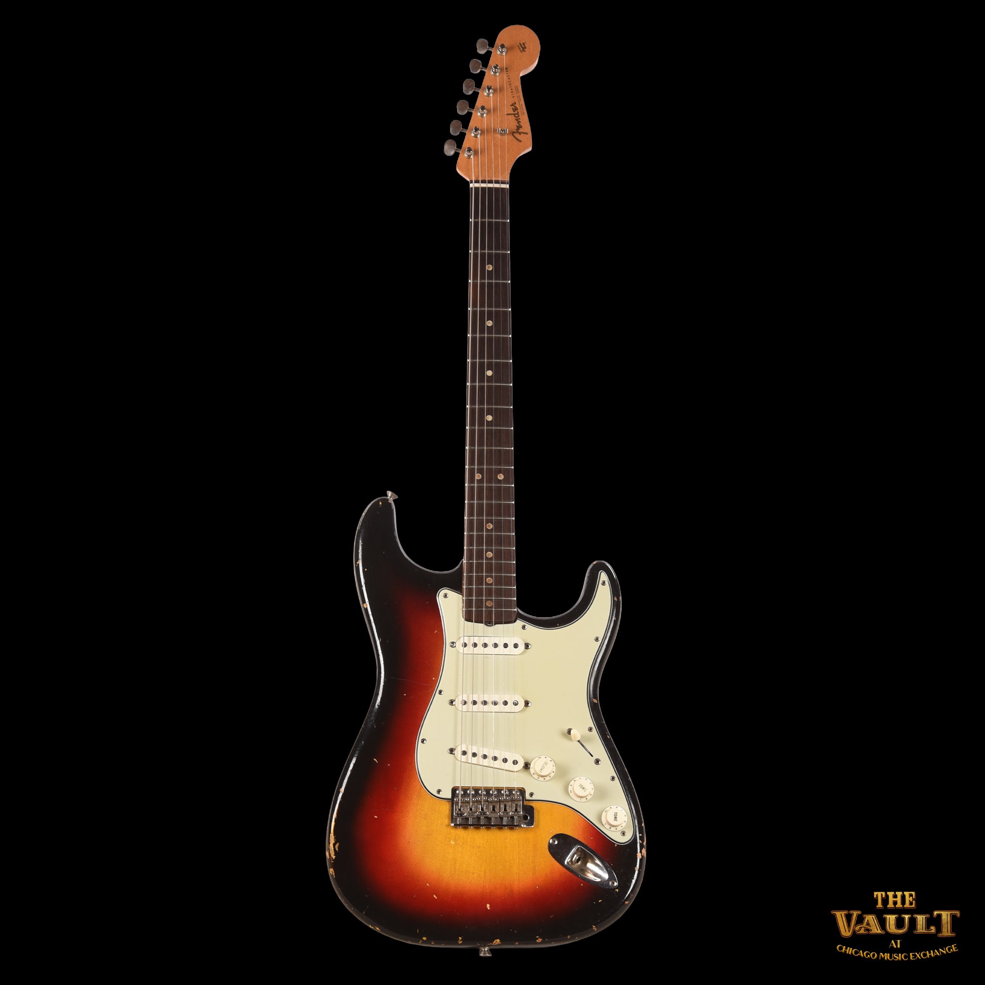 Fender Stratocaster Sunburst 1963 Electric Guitars / Solid Body