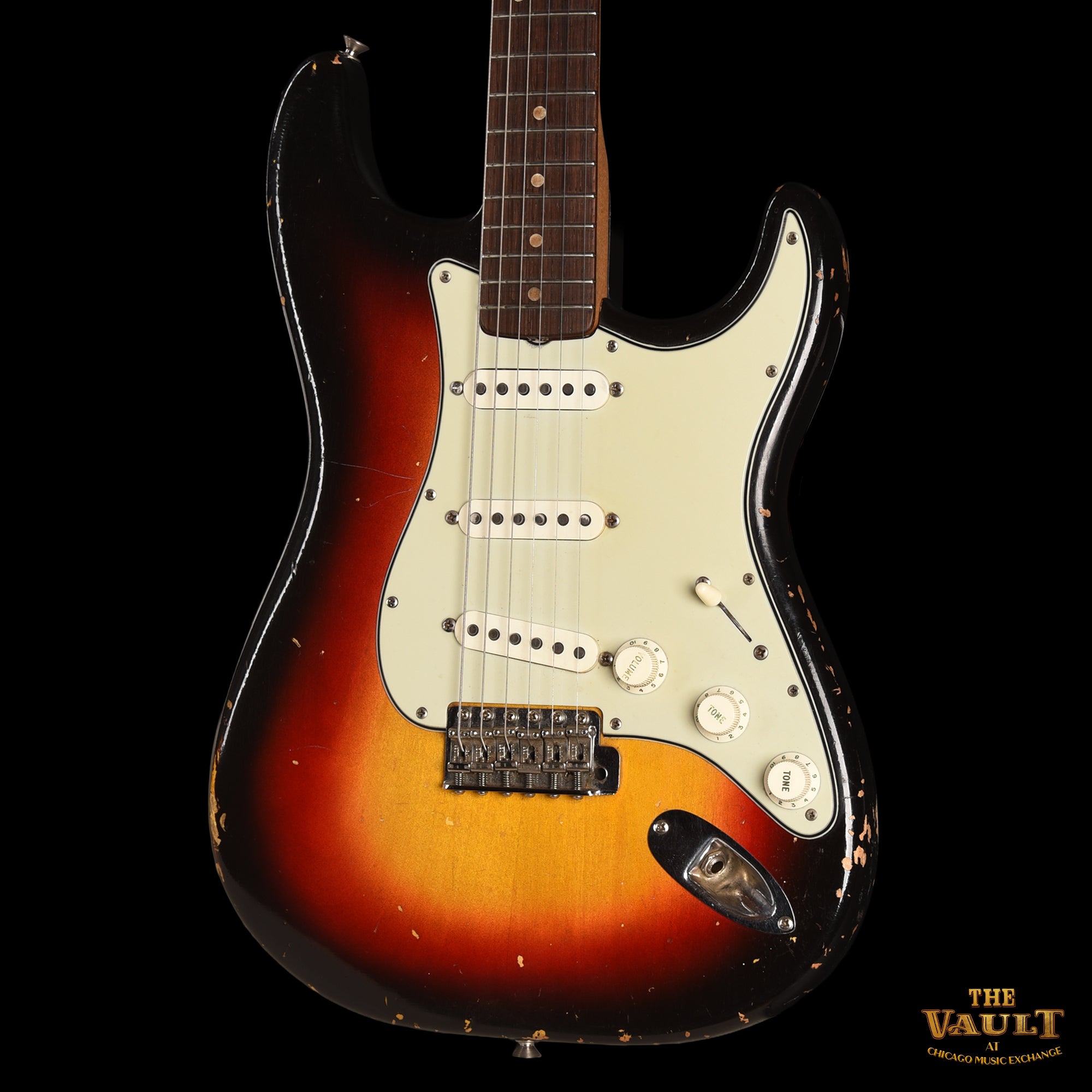 Fender Stratocaster Sunburst 1963 Electric Guitars / Solid Body