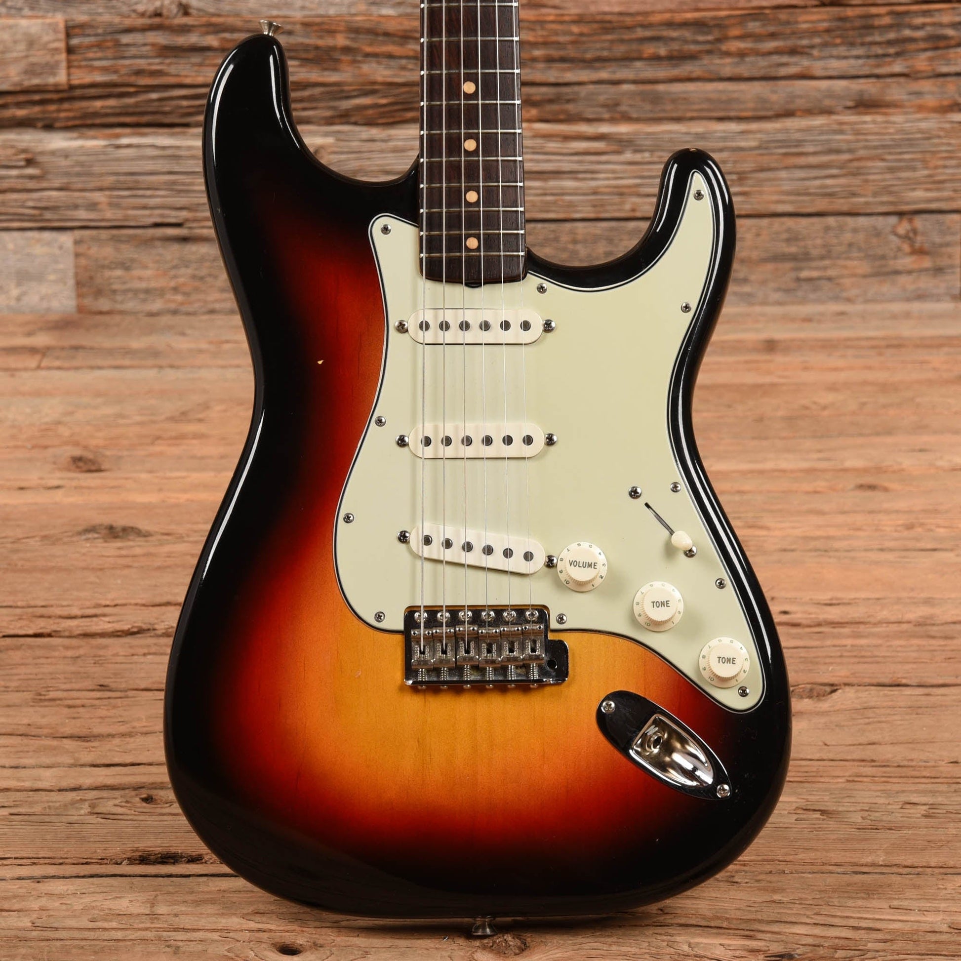 Fender Stratocaster Sunburst 1963 Electric Guitars / Solid Body