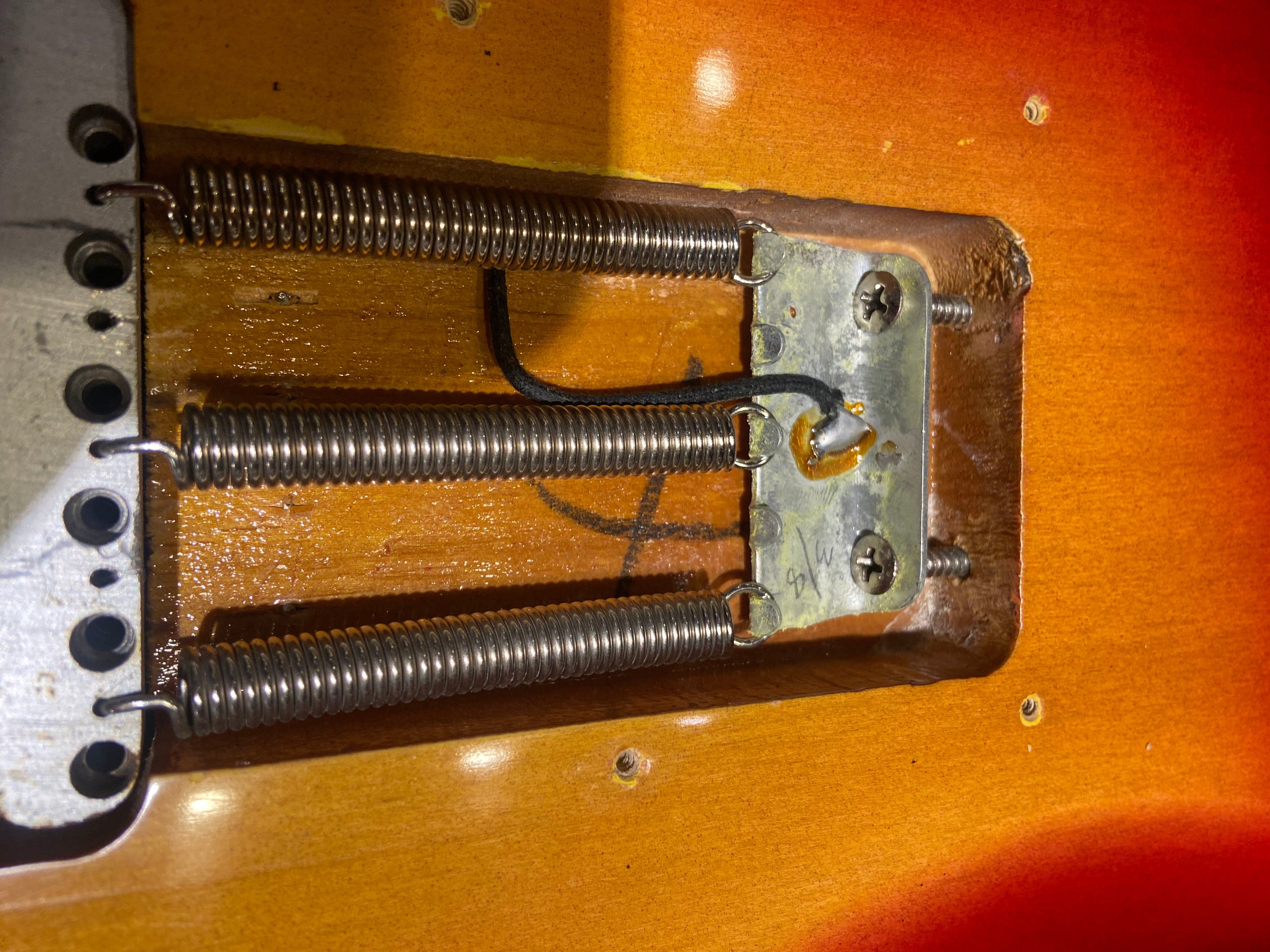 Fender Stratocaster Sunburst 1963 Electric Guitars / Solid Body