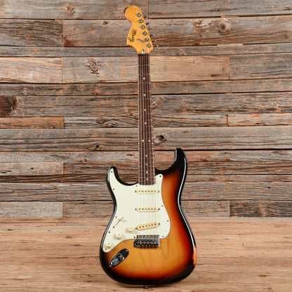 Fender Stratocaster Sunburst 1973 LEFTY Electric Guitars / Solid Body