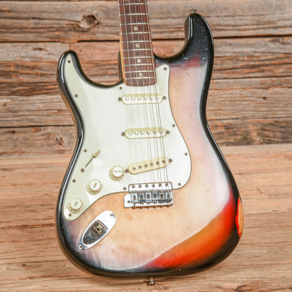 Fender Stratocaster Sunburst 1973 LEFTY Electric Guitars / Solid Body