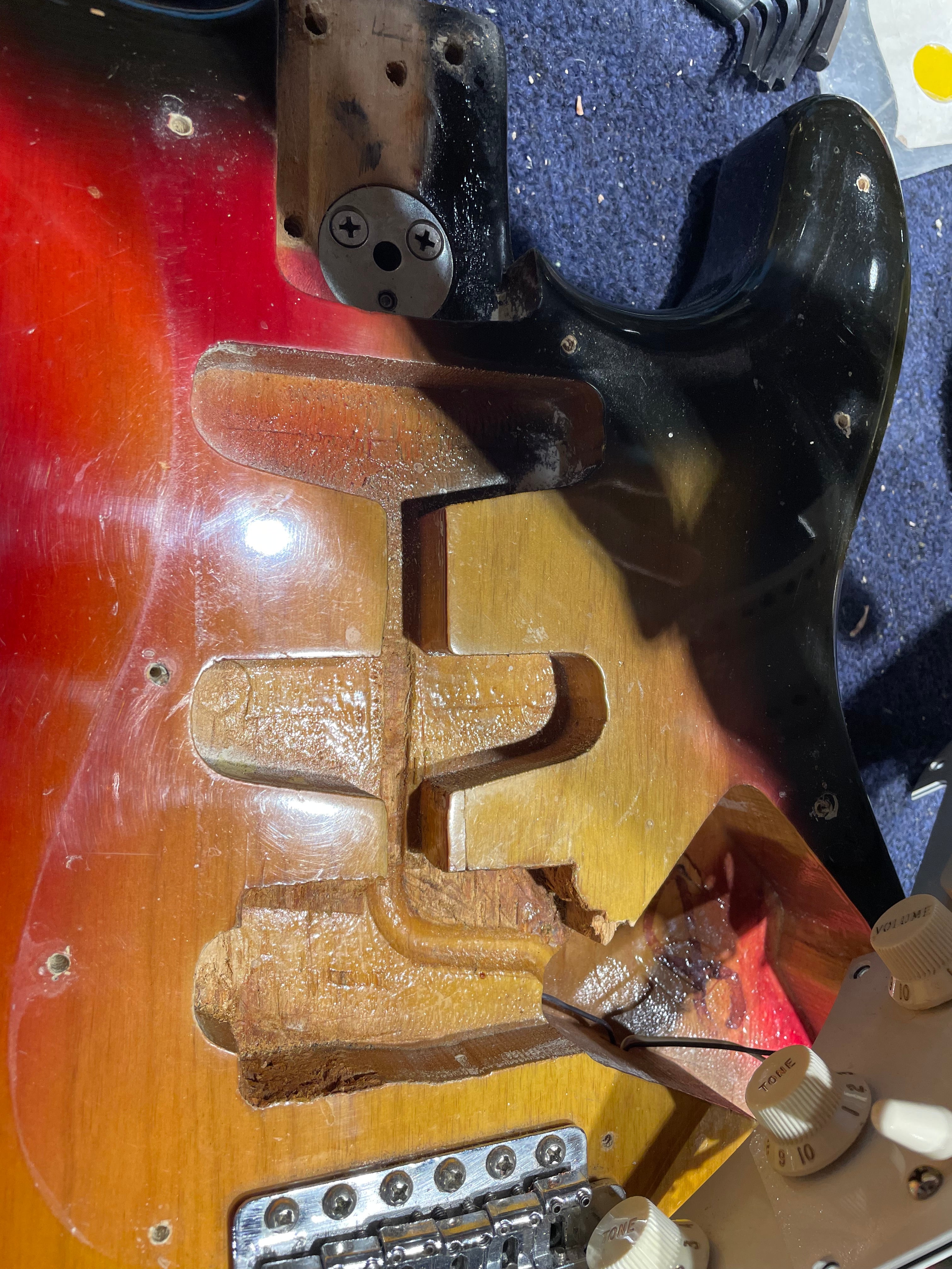 Fender Stratocaster Sunburst 1974 Electric Guitars / Solid Body