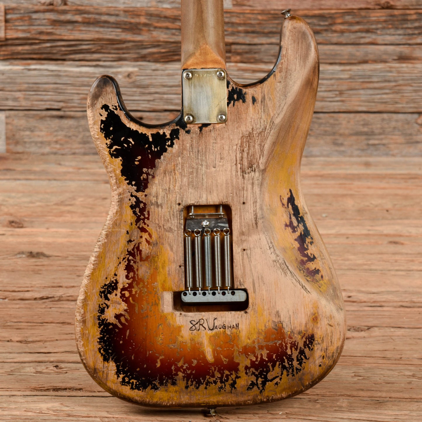 Fender Stratocaster Tim Davis SRV #1 Replica body w/ 1962 Neck Sunburst Electric Guitars / Solid Body