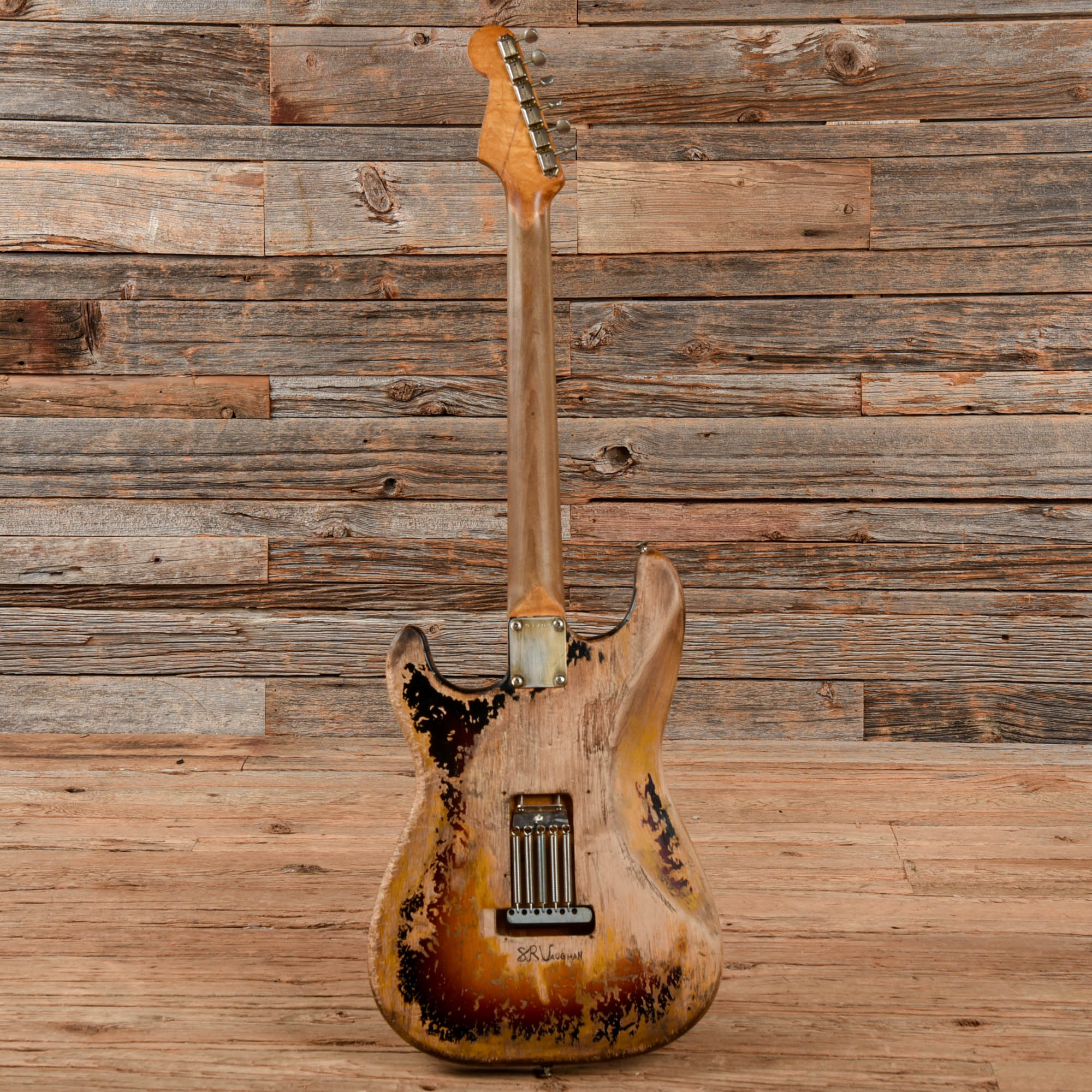 Fender Stratocaster Tim Davis SRV #1 Replica body w/ 1962 Neck Sunburst Electric Guitars / Solid Body