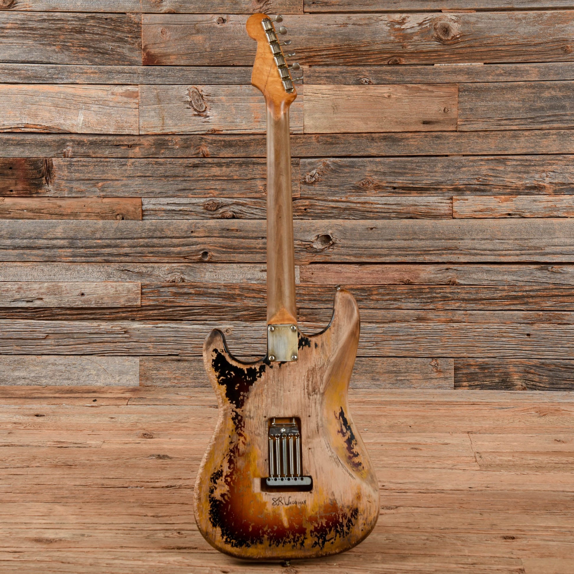 Fender Stratocaster Tim Davis SRV #1 Replica body w/ 1962 Neck Sunburst Electric Guitars / Solid Body