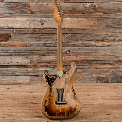 Fender Stratocaster Tim Davis SRV #1 Replica body w/ 1962 Neck Sunburst Electric Guitars / Solid Body