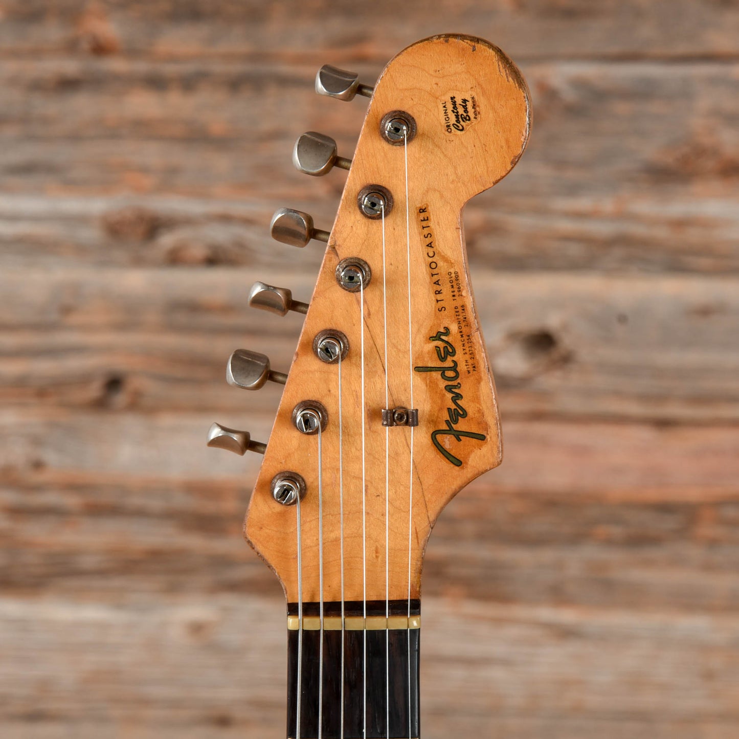 Fender Stratocaster Tim Davis SRV #1 Replica body w/ 1962 Neck Sunburst Electric Guitars / Solid Body