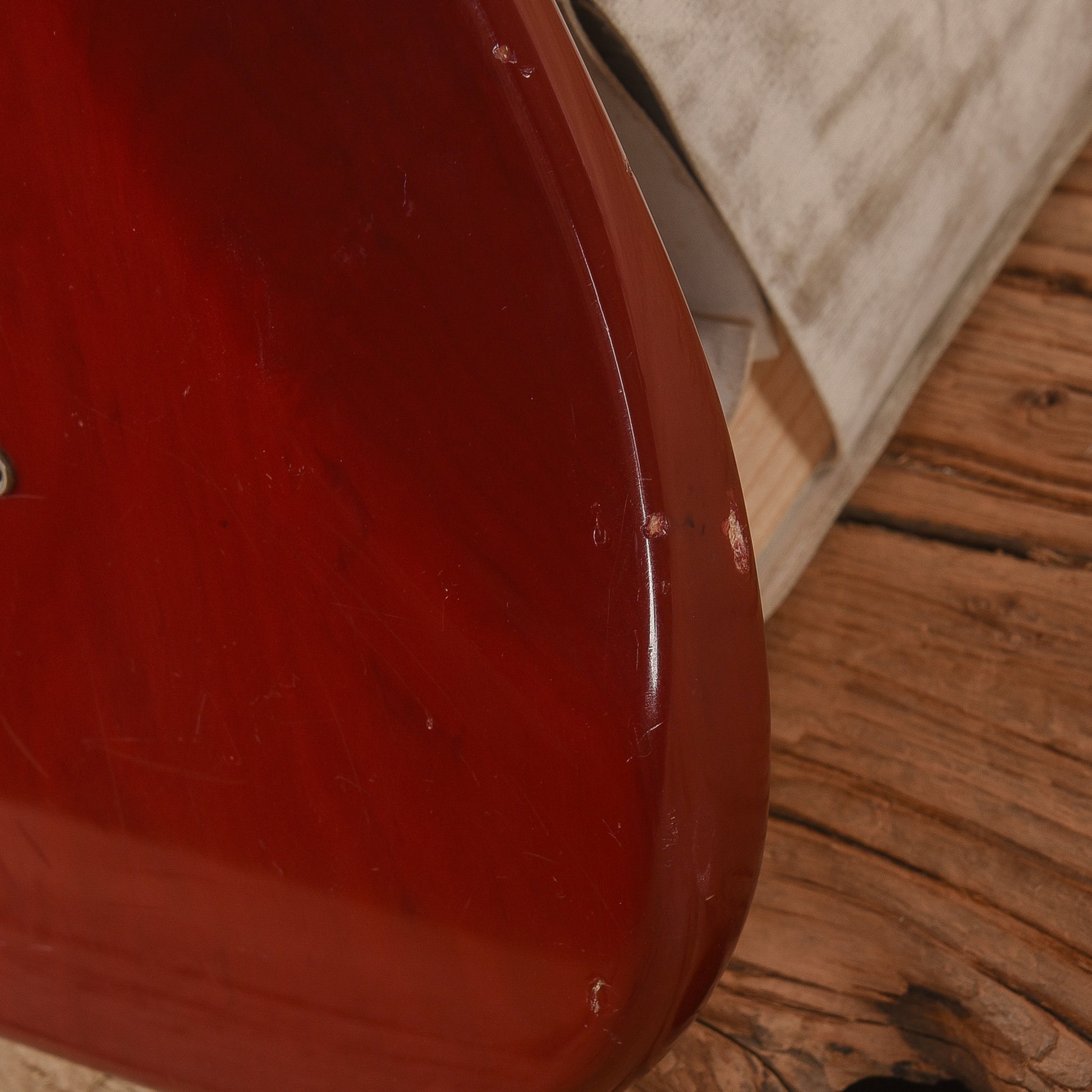 Fender Stratocaster Transparent Red 1981 Electric Guitars / Solid Body