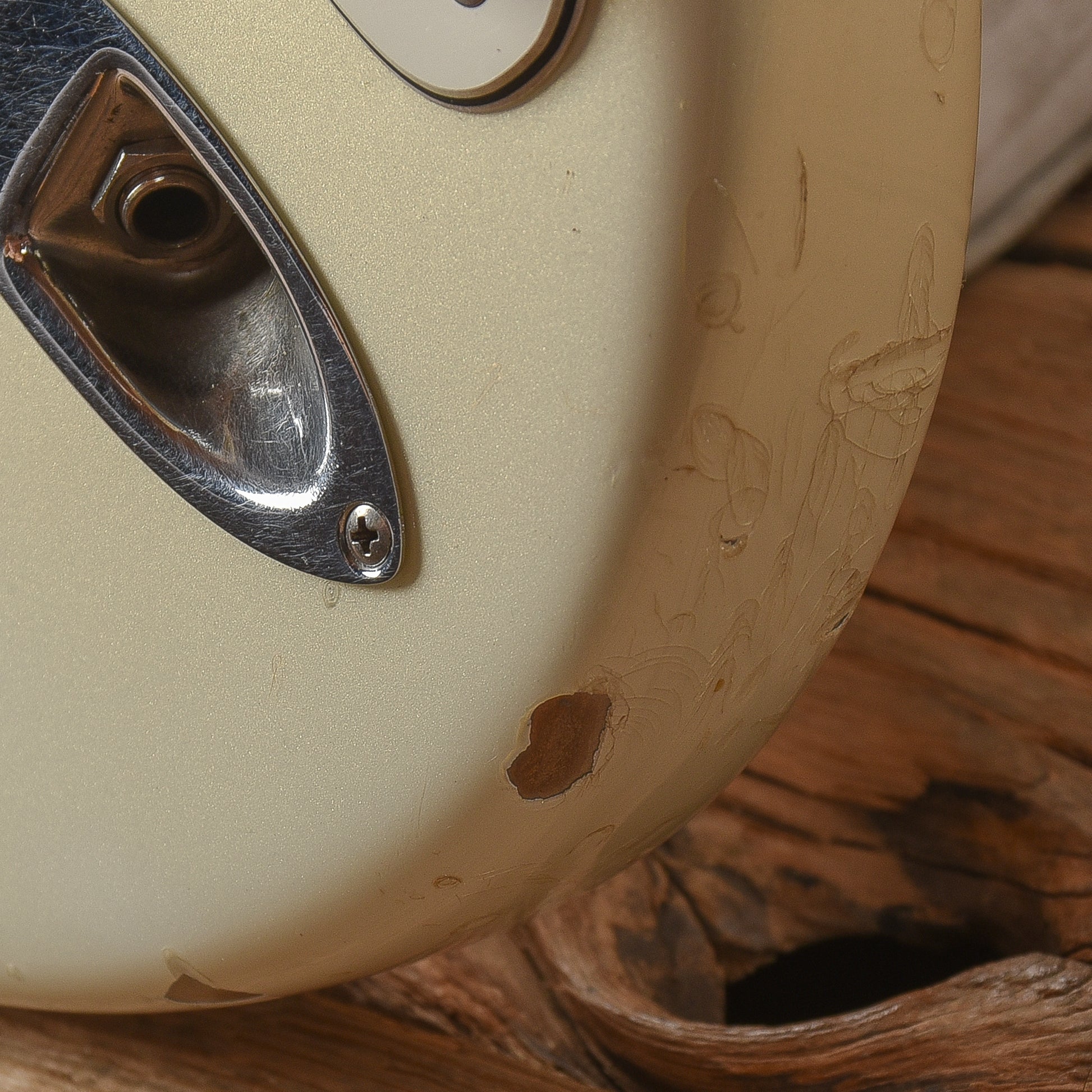 Fender Stratocaster White Pearl 1966 Electric Guitars / Solid Body