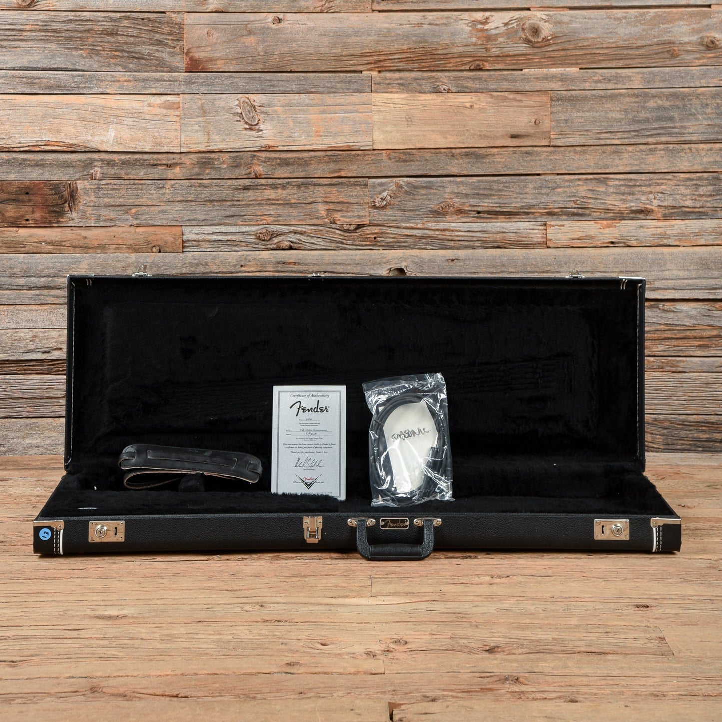 Fender Sub-Sonic Stratocaster-Custom Shop Sonic Blue 2001 Electric Guitars / Solid Body