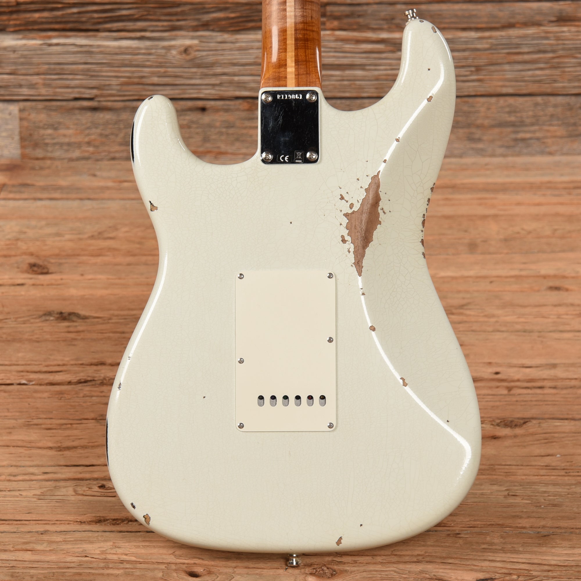 Fender SW GT11 60 Stratocaster Relic Olympic White 2024 Electric Guitars / Solid Body