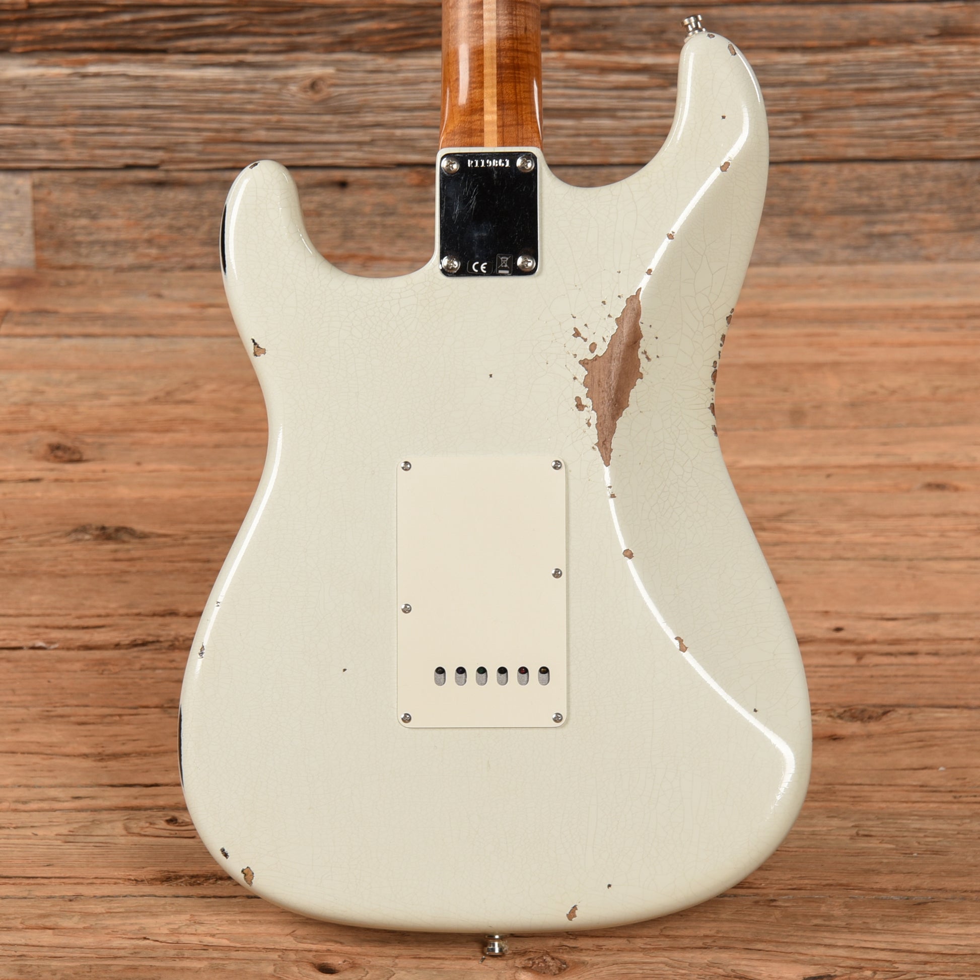 Fender SW GT11 60 Stratocaster Relic Olympic White 2024 Electric Guitars / Solid Body