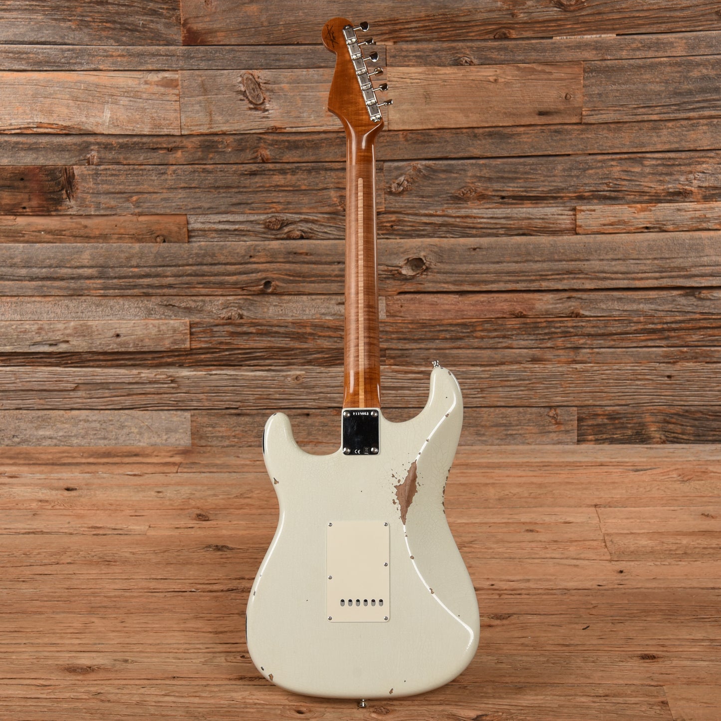 Fender SW GT11 60 Stratocaster Relic Olympic White 2024 Electric Guitars / Solid Body