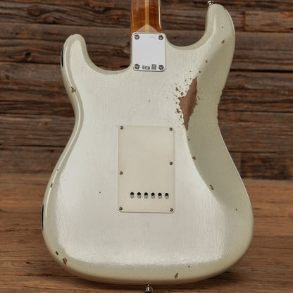 Fender SW GT11 60 Stratocaster Relic Olympic White 2024 Electric Guitars / Solid Body