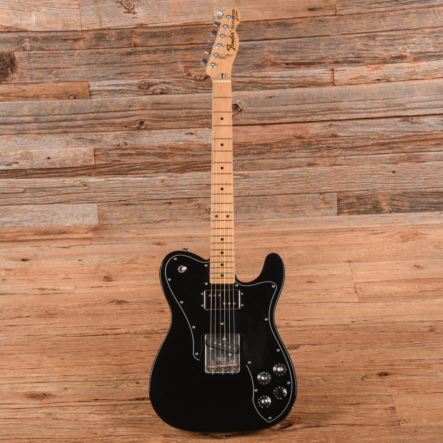 Fender TC-72 Telecaster Custom Reissue MIJ Black 1995 Electric Guitars / Solid Body