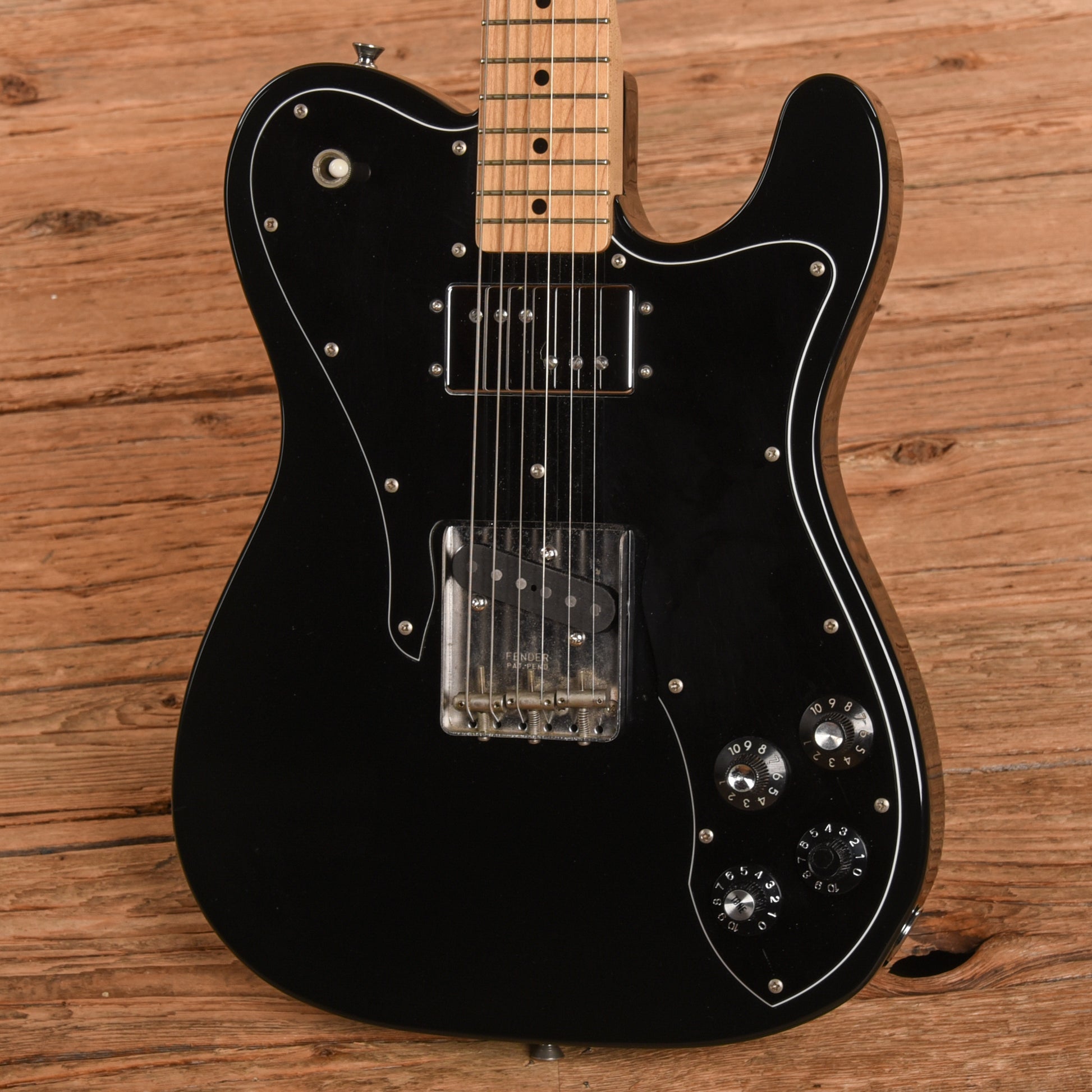 Fender TC-72 Telecaster Custom Reissue MIJ Black 1995 Electric Guitars / Solid Body