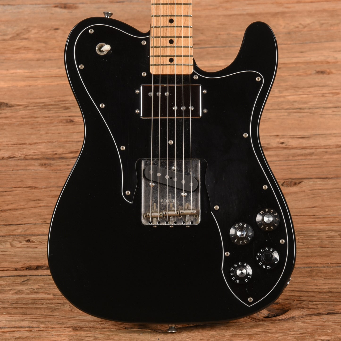 Fender TC-72 Telecaster Custom Reissue MIJ Black 1995 Electric Guitars / Solid Body
