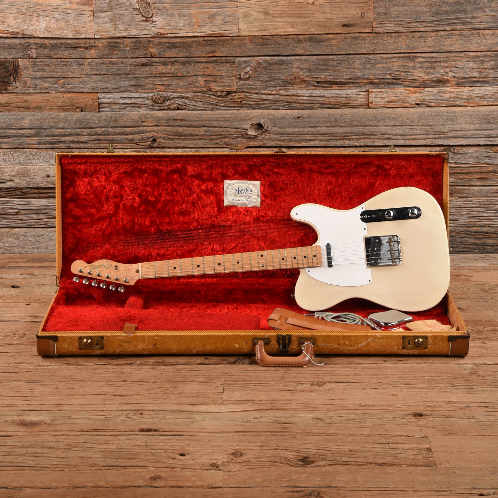 Fender Telecaster 1958 Blonde Electric Guitars / Solid Body