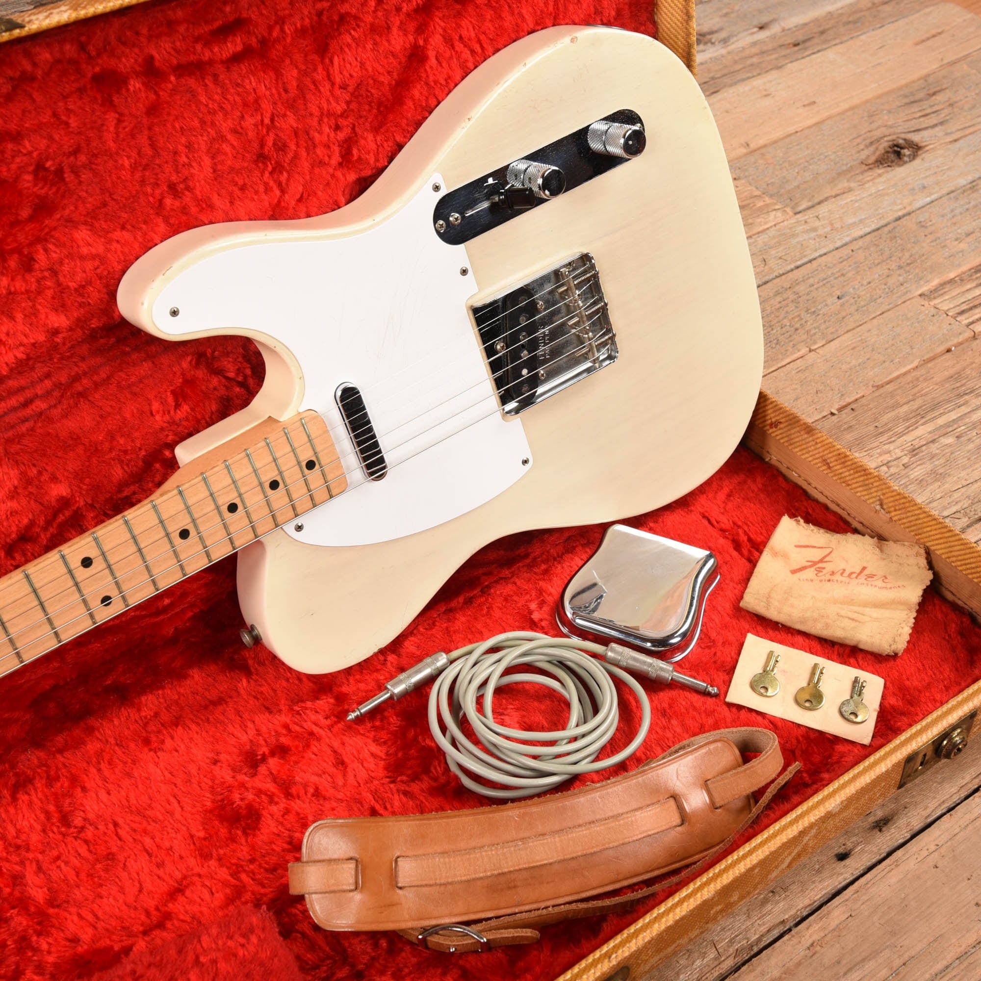 Fender Telecaster 1958 Blonde Electric Guitars / Solid Body