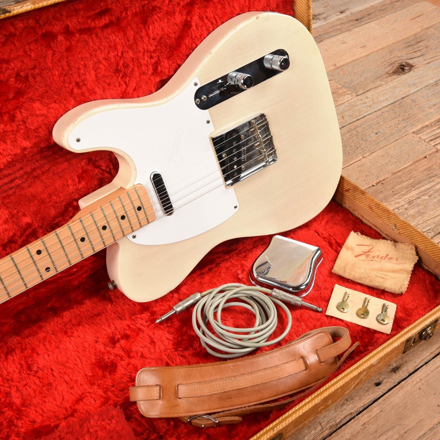 Fender Telecaster 1958 Blonde Electric Guitars / Solid Body