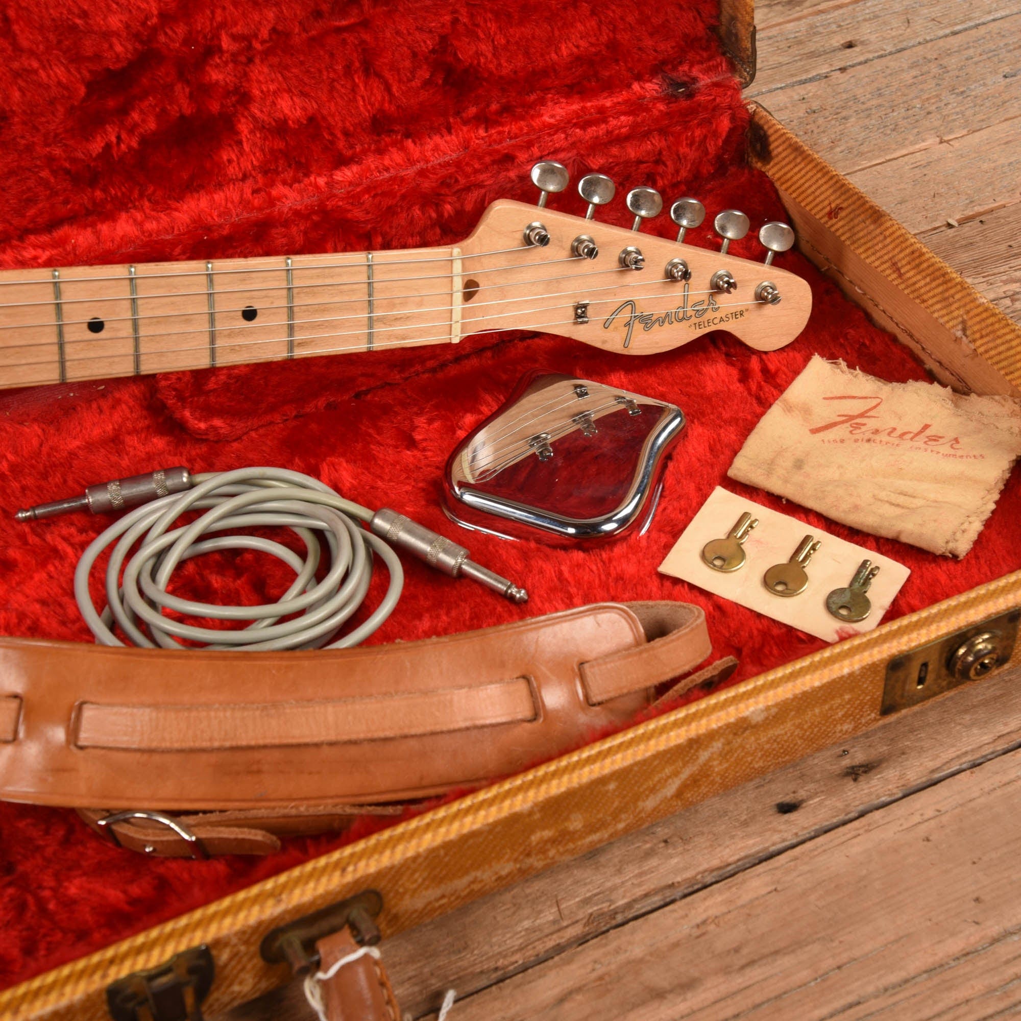 Fender Telecaster 1958 Blonde Electric Guitars / Solid Body