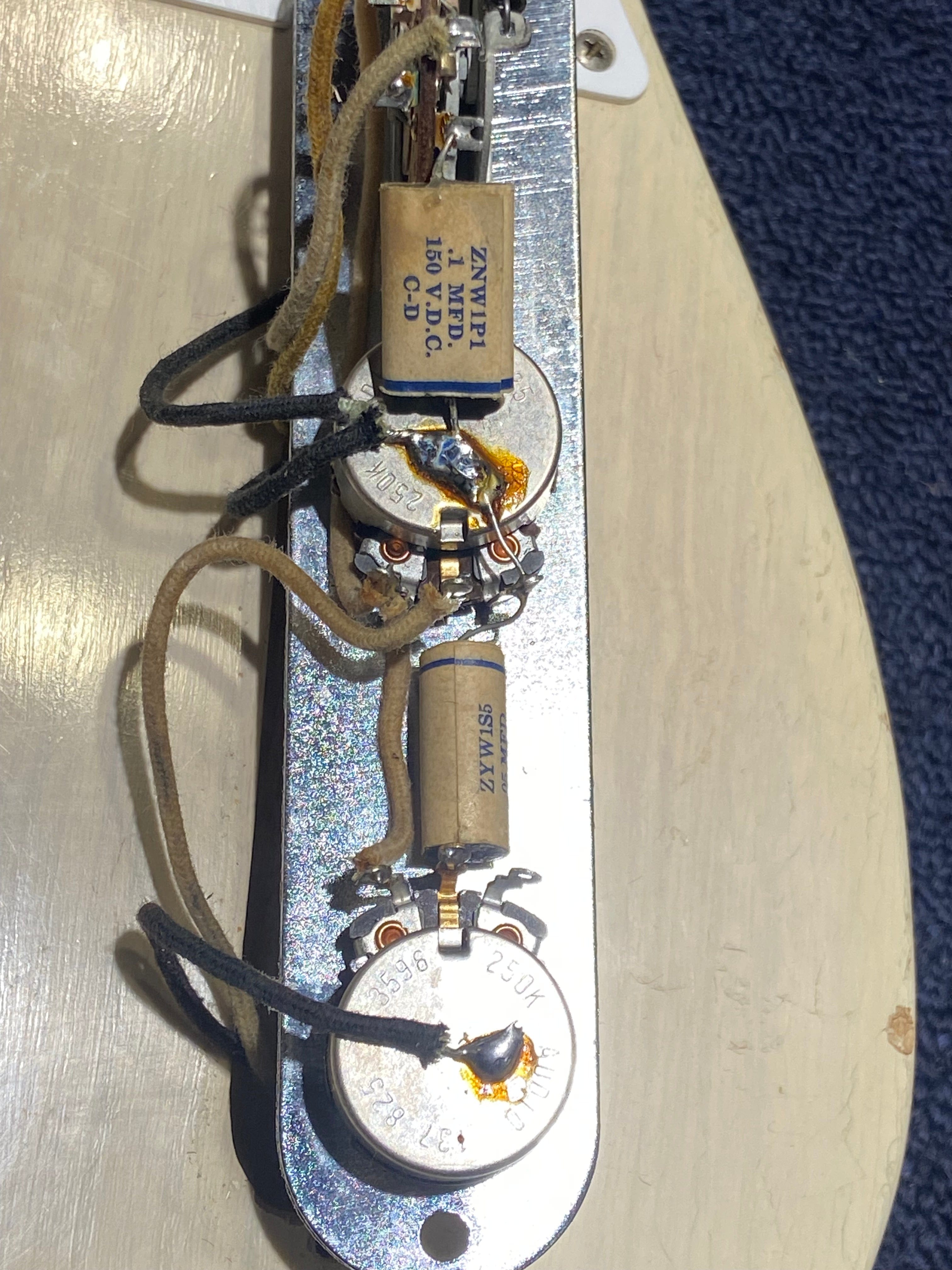 Fender Telecaster 1958 Blonde Electric Guitars / Solid Body