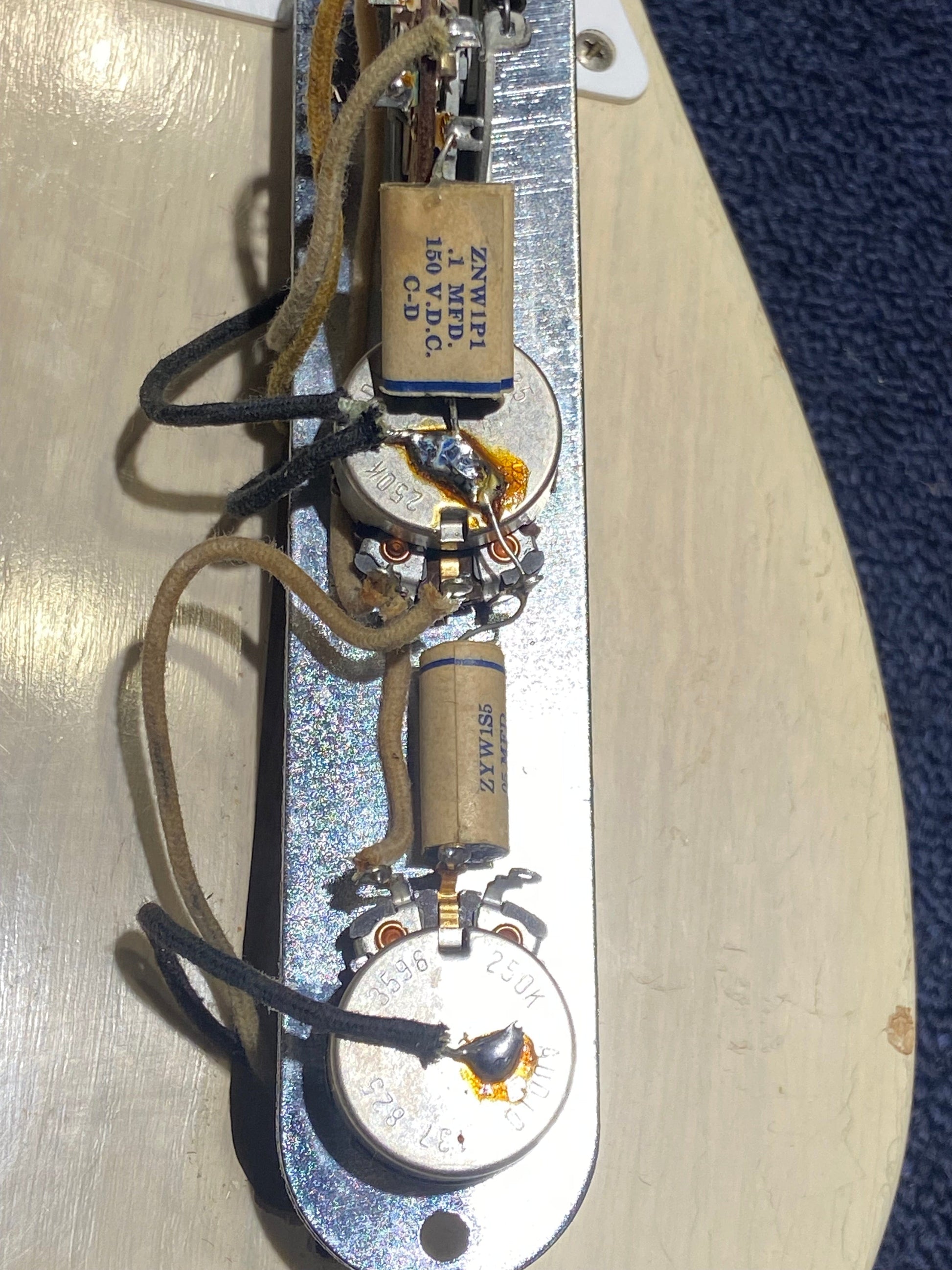 Fender Telecaster 1958 Blonde Electric Guitars / Solid Body