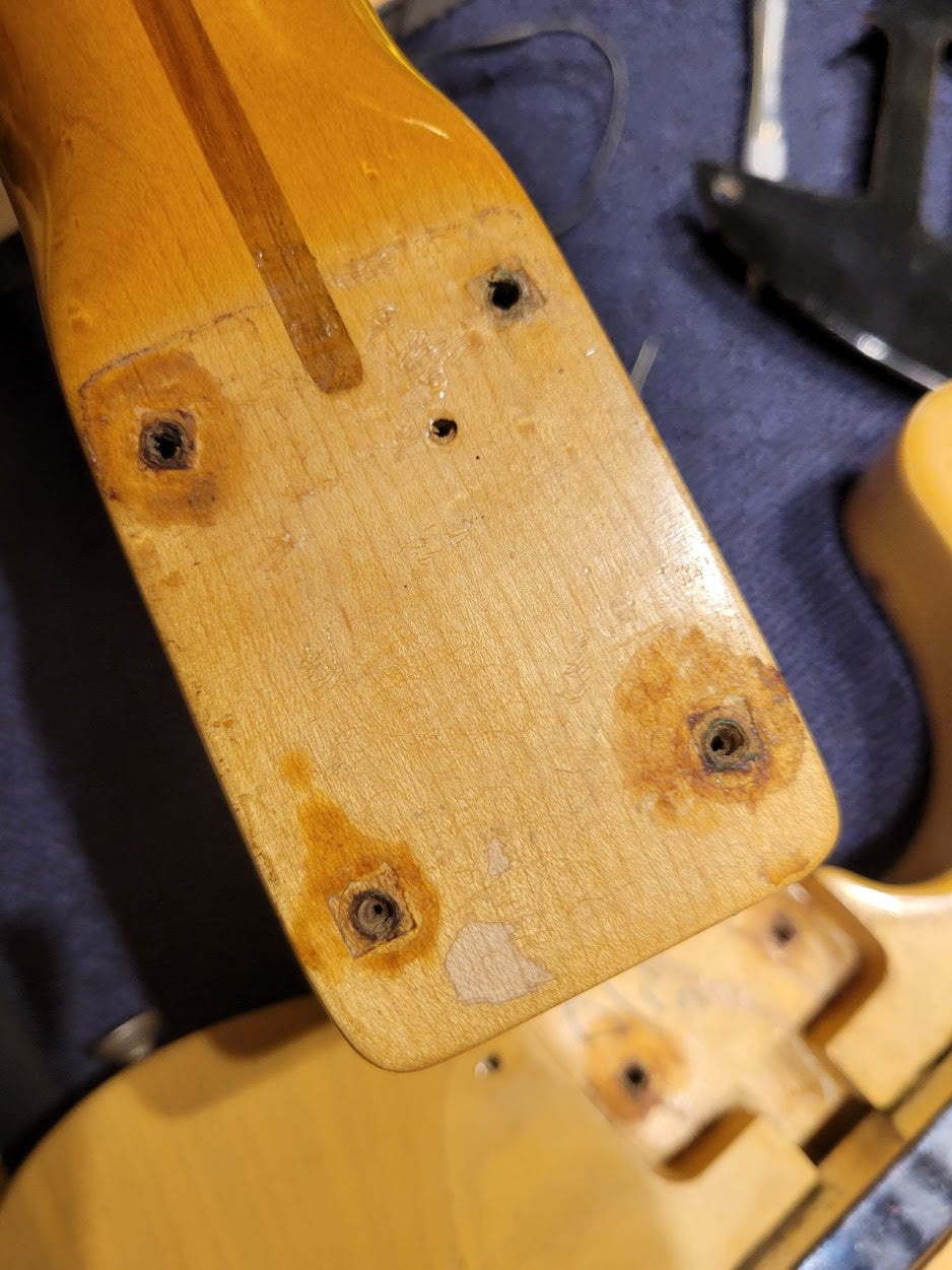 Fender Telecaster Blackguard Blonde 1952 Electric Guitars / Solid Body