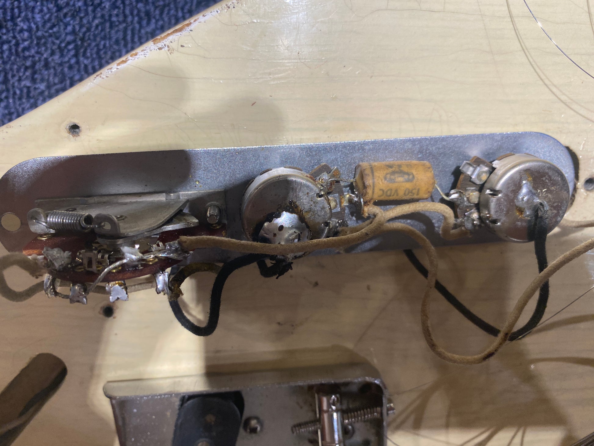 Fender Telecaster Blonde 1956 Electric Guitars / Solid Body