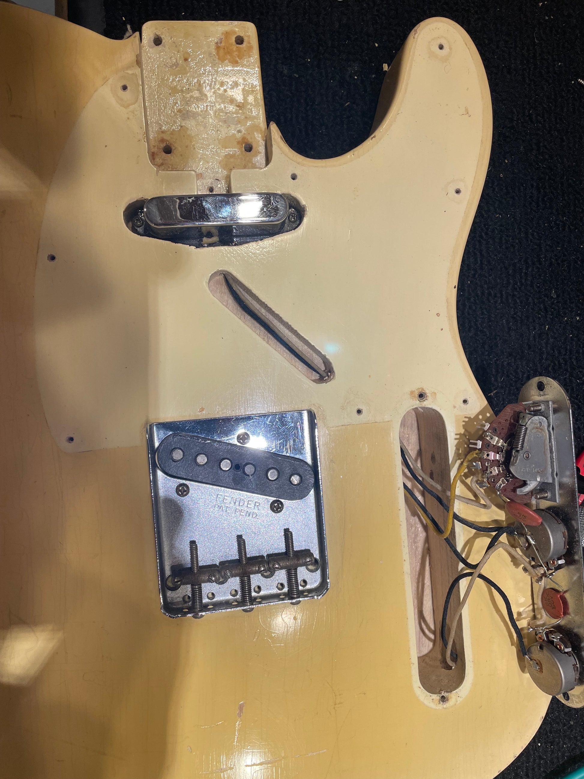 Fender Telecaster Blonde 1961 Electric Guitars / Solid Body