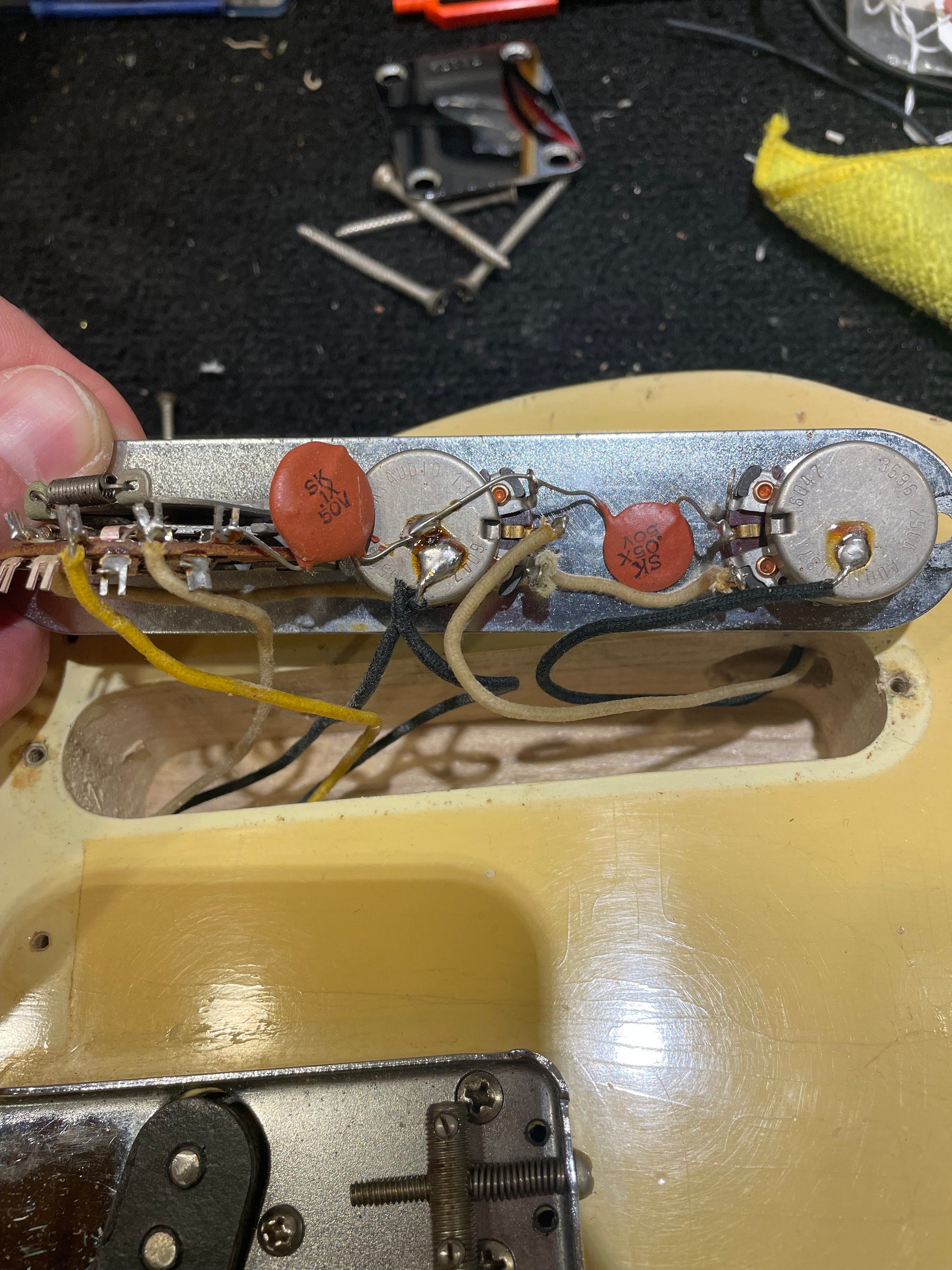 Fender Telecaster Blonde 1961 Electric Guitars / Solid Body
