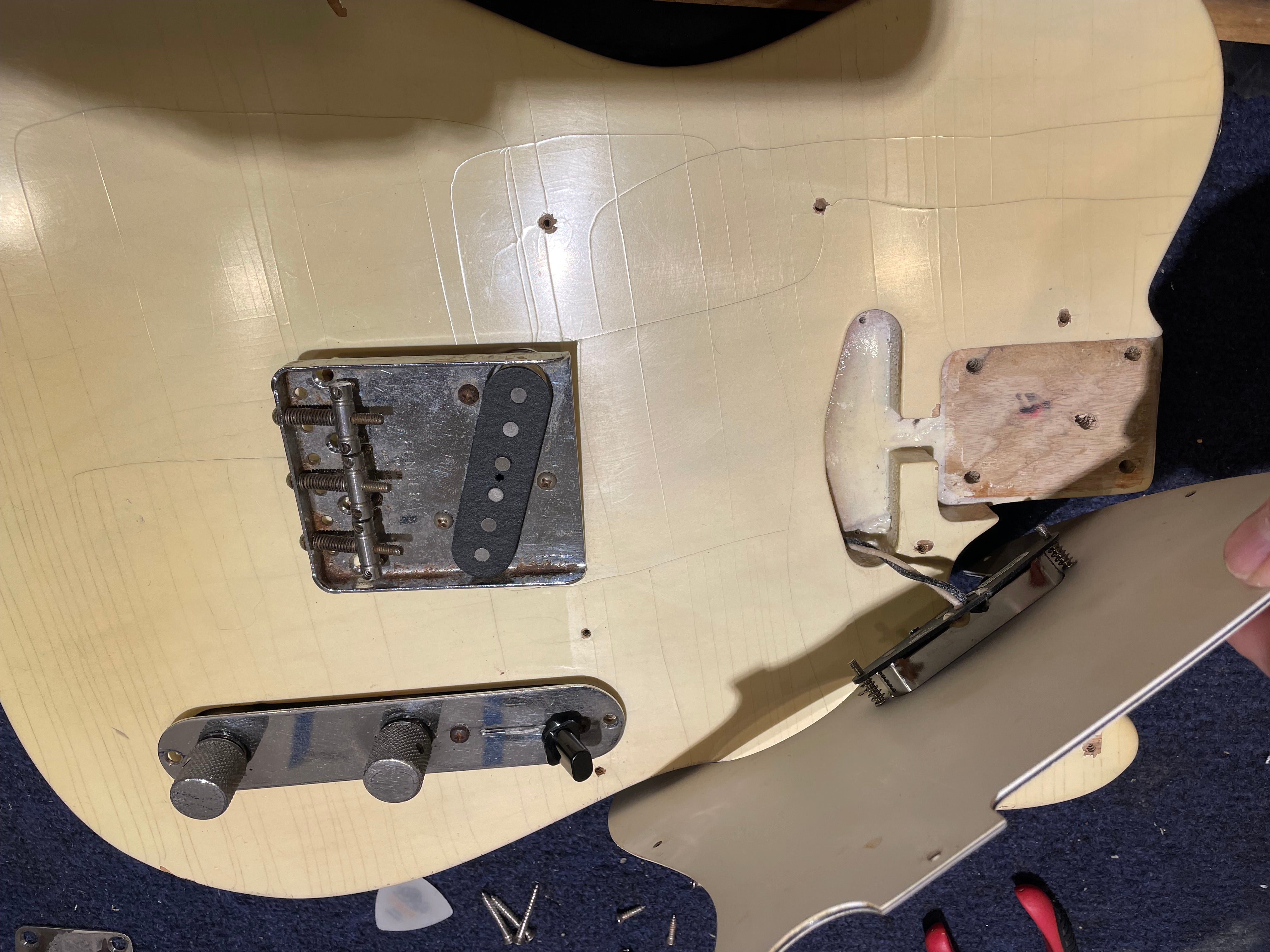 Fender Telecaster Blonde 1969 Electric Guitars / Solid Body