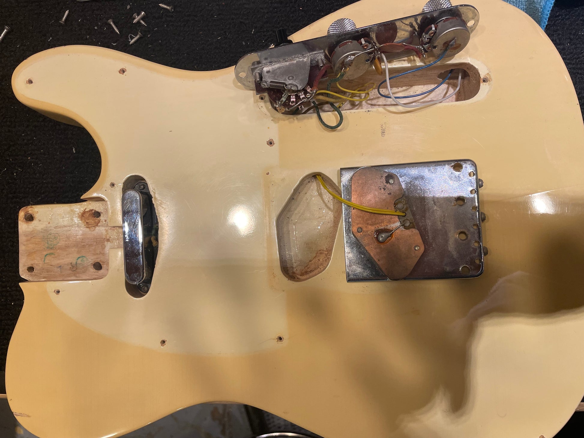 Fender Telecaster Blonde 1969 Electric Guitars / Solid Body
