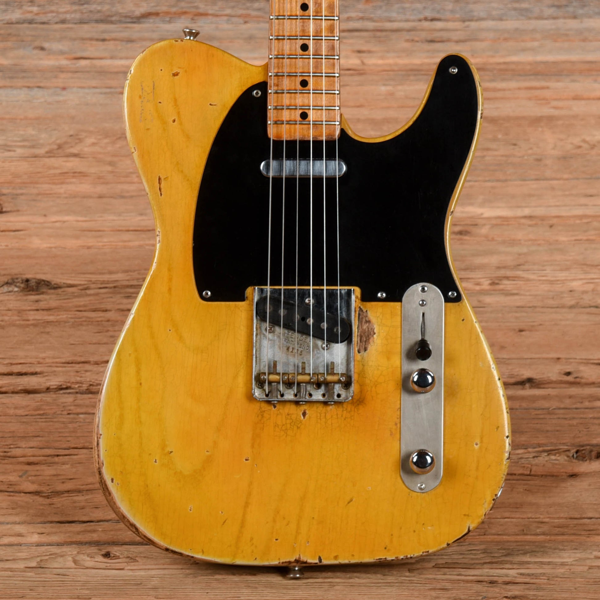 Fender Telecaster Blonde Refin 1953 Electric Guitars / Solid Body