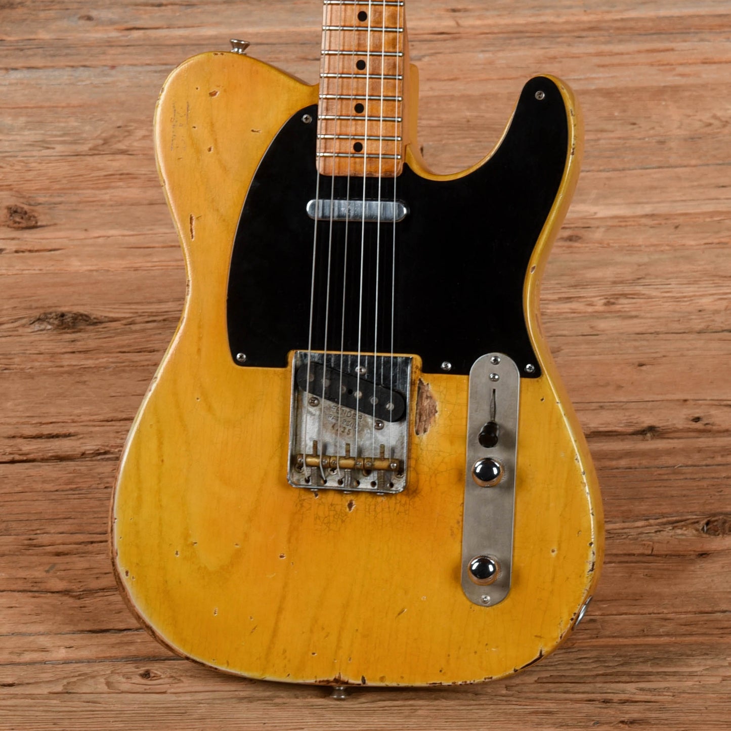 Fender Telecaster Blonde Refin 1953 Electric Guitars / Solid Body