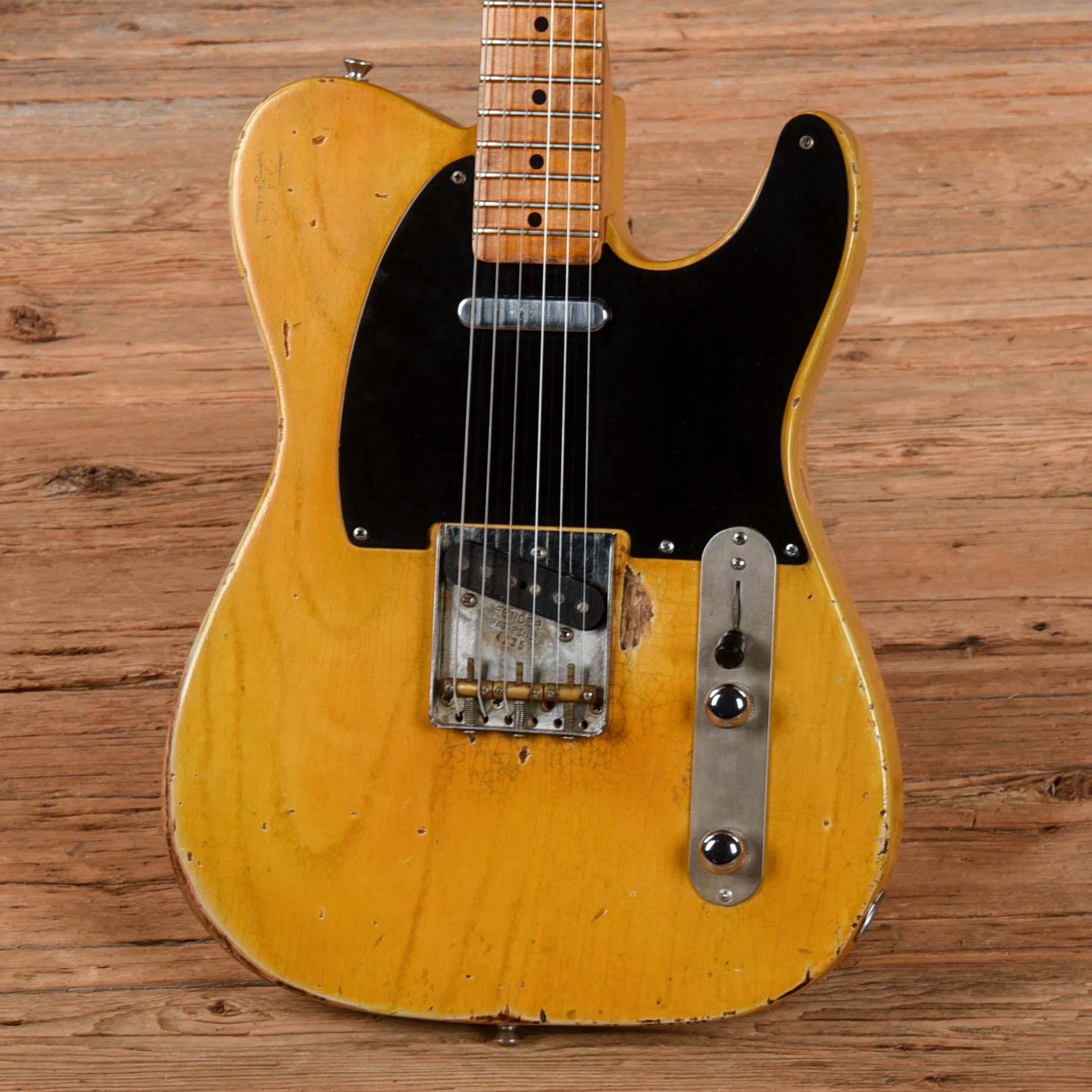 Fender Telecaster Blonde Refin 1953 Electric Guitars / Solid Body