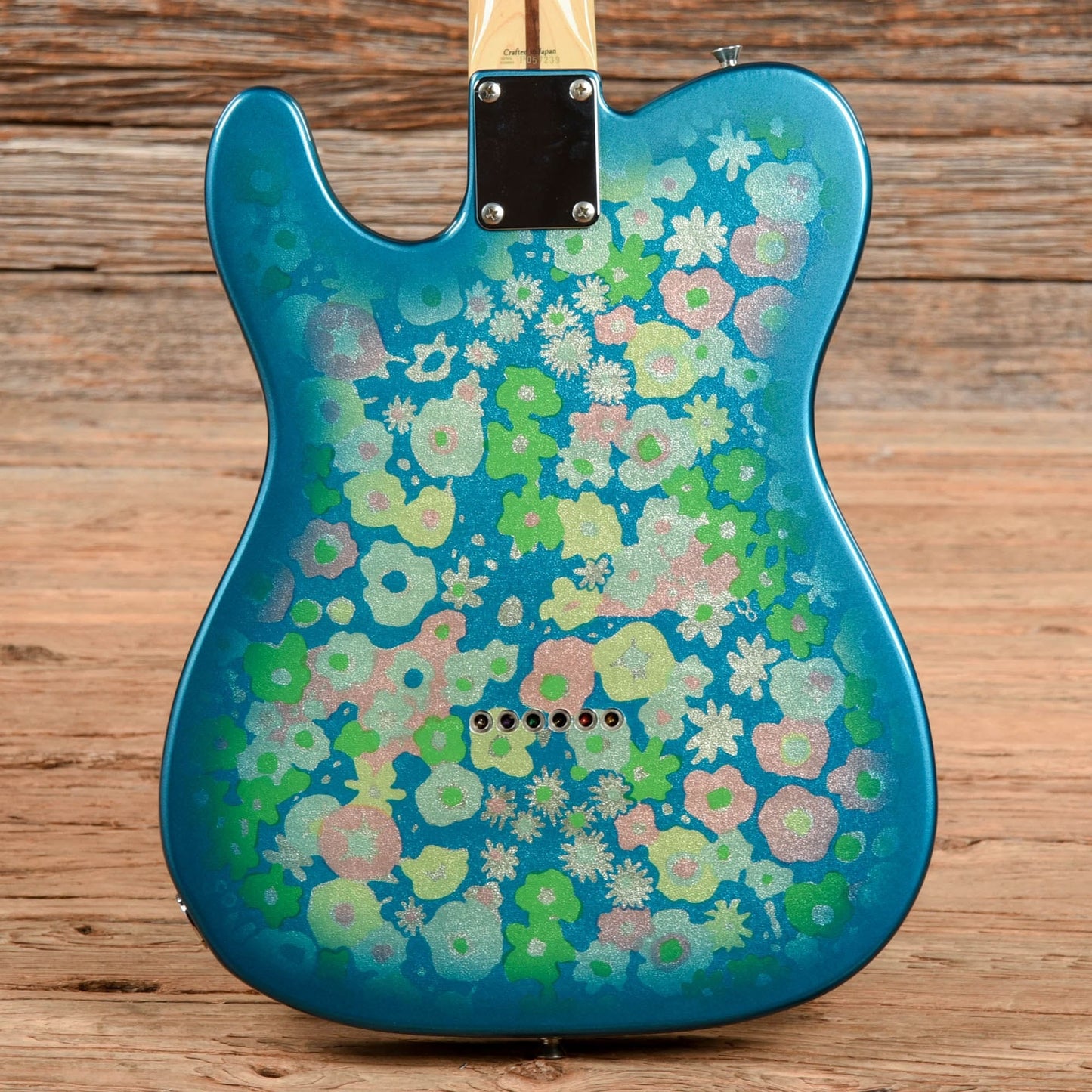 Fender Telecaster Blue Flower 1993 Electric Guitars / Solid Body