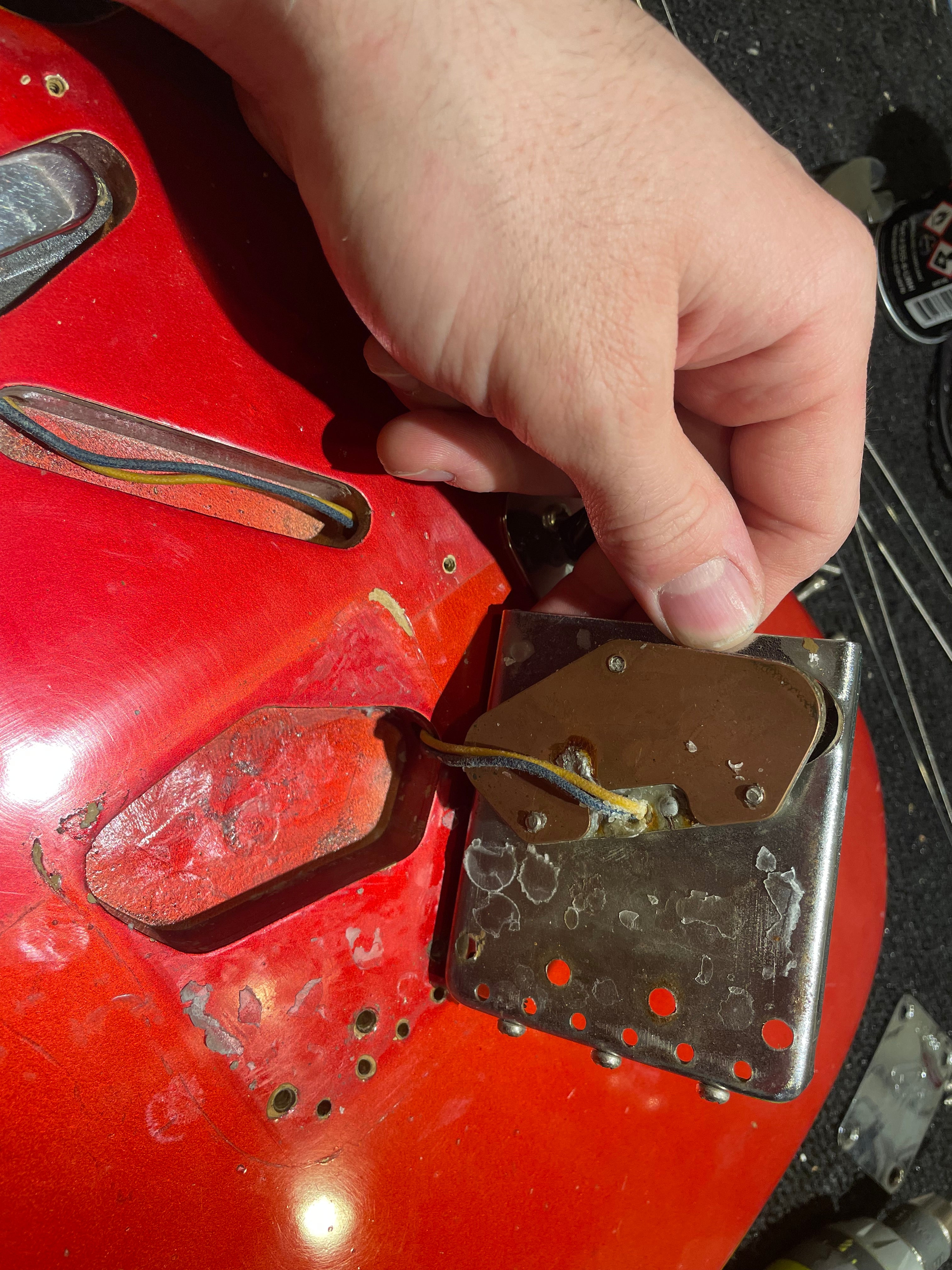 Fender Telecaster Candy Apple Red 1966 Electric Guitars / Solid Body