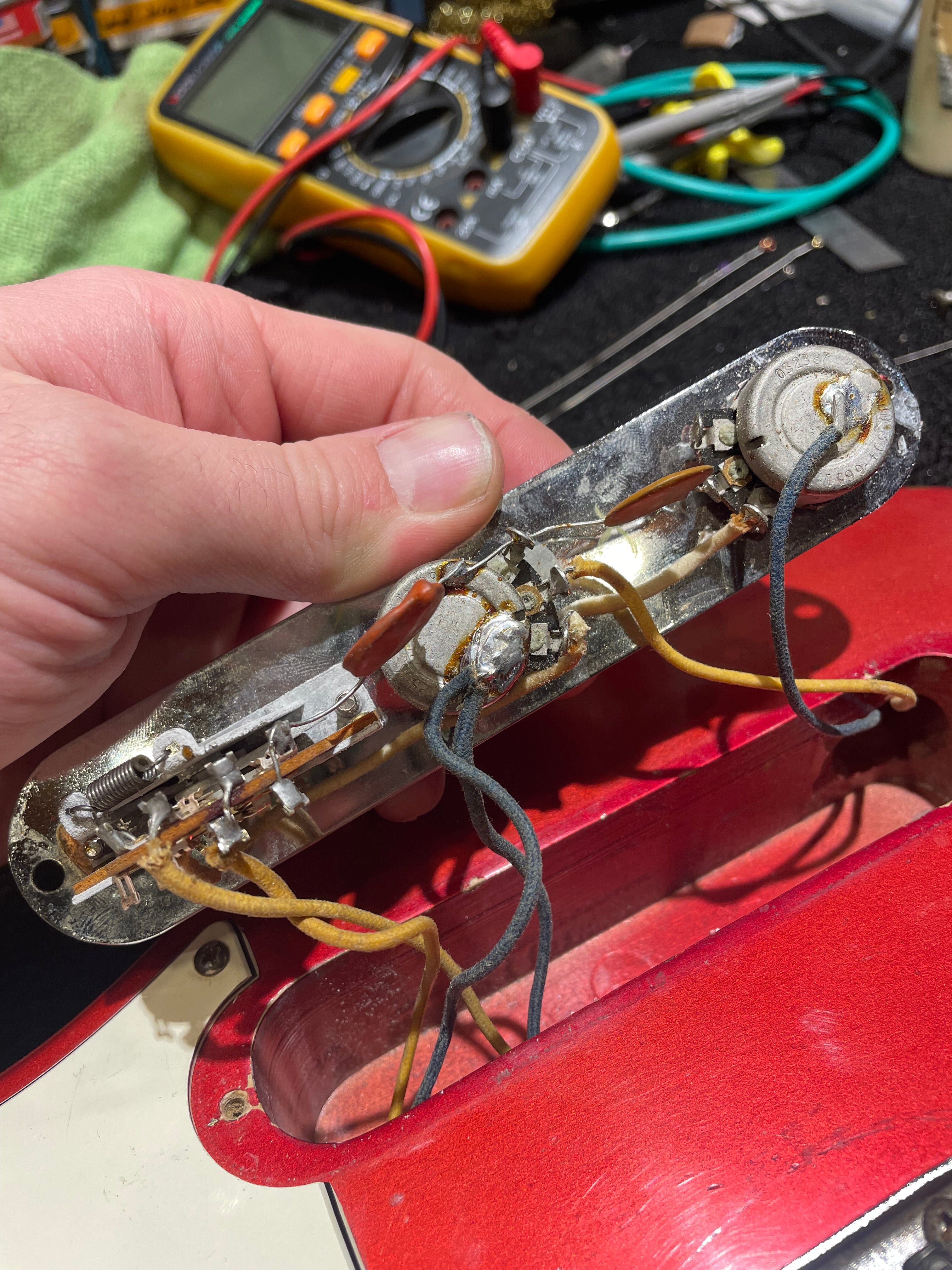 Fender Telecaster Candy Apple Red 1966 Electric Guitars / Solid Body